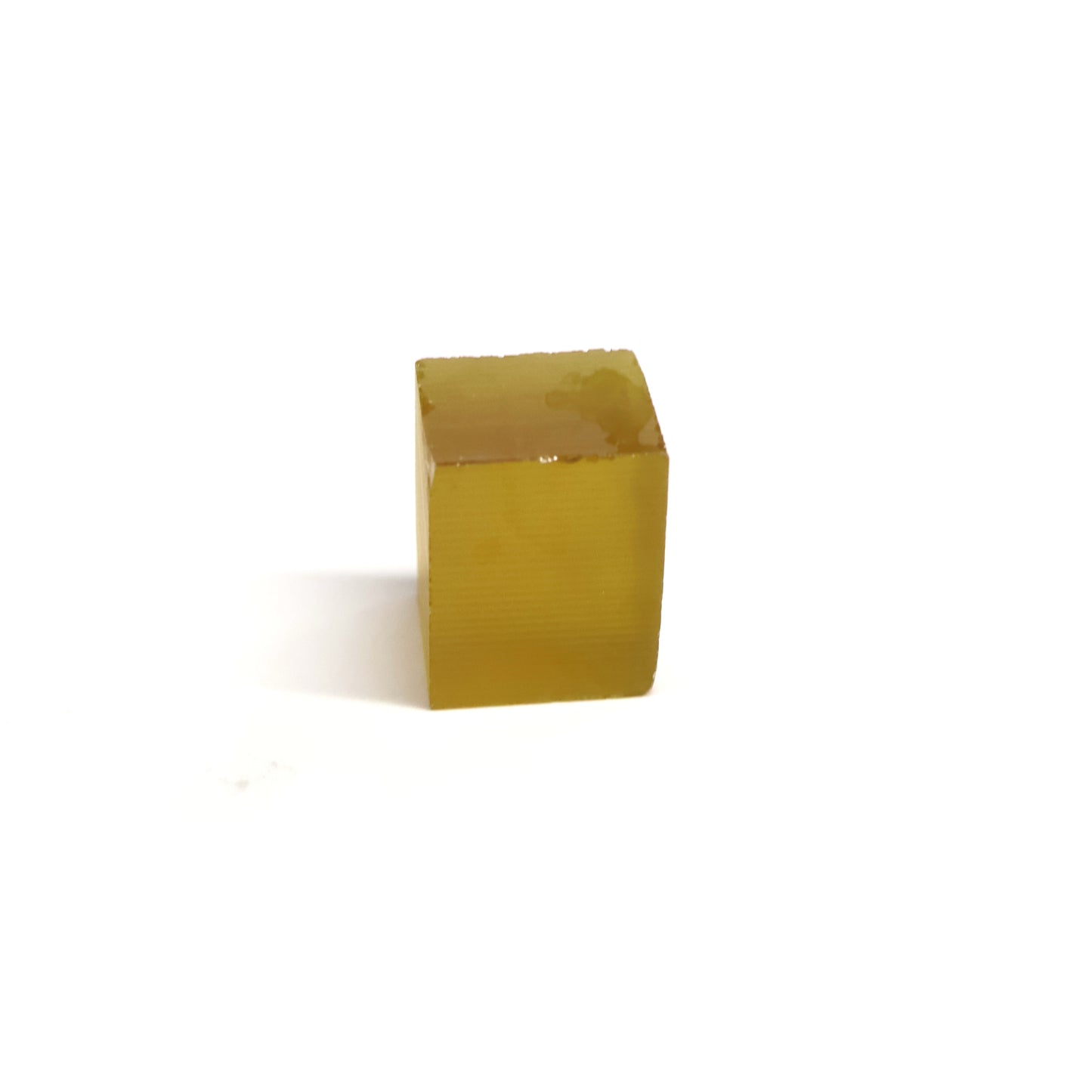 Dark Yellow Czochralski Pulled Sapphire - Grade A - Faceting Rough