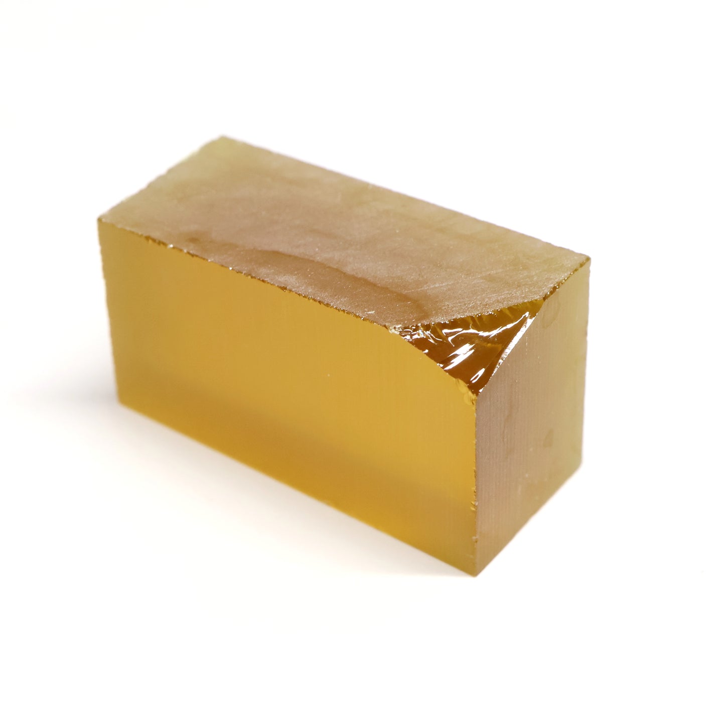 Dark Yellow Czochralski Pulled Sapphire - Grade A - Faceting Rough