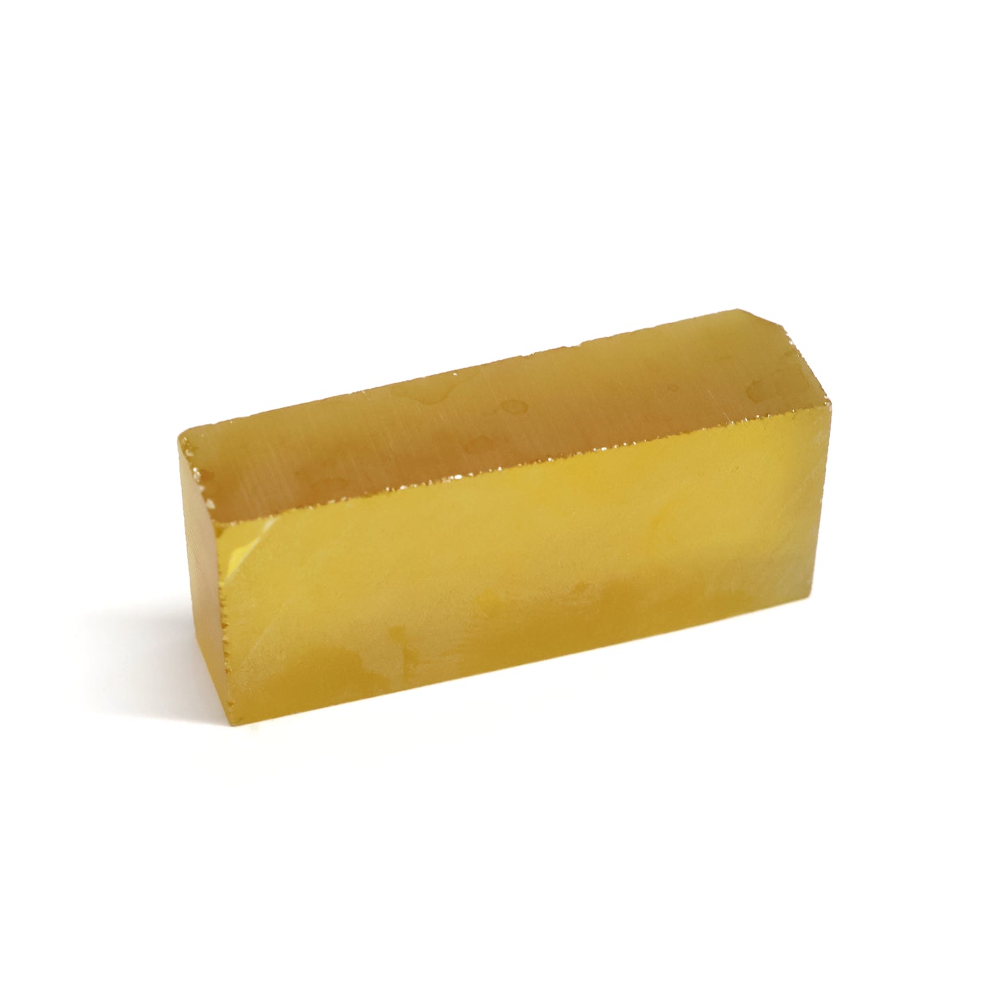 Dark Yellow Czochralski Pulled Sapphire - Grade A - Faceting Rough