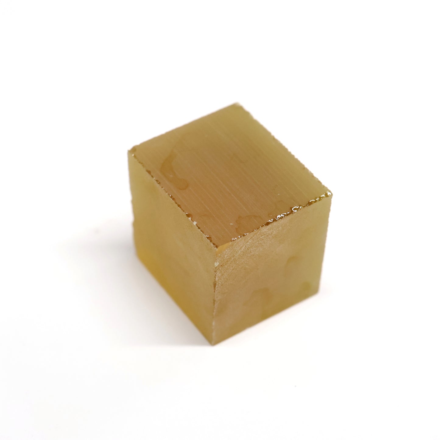 Dark Yellow Czochralski Pulled Sapphire - Grade A - Faceting Rough