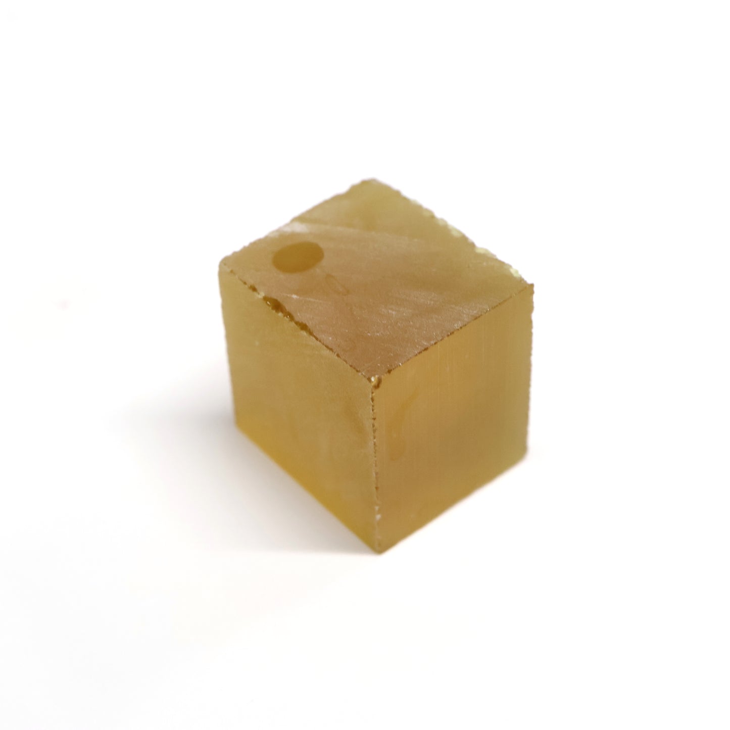 Dark Yellow Czochralski Pulled Sapphire - Grade A - Faceting Rough