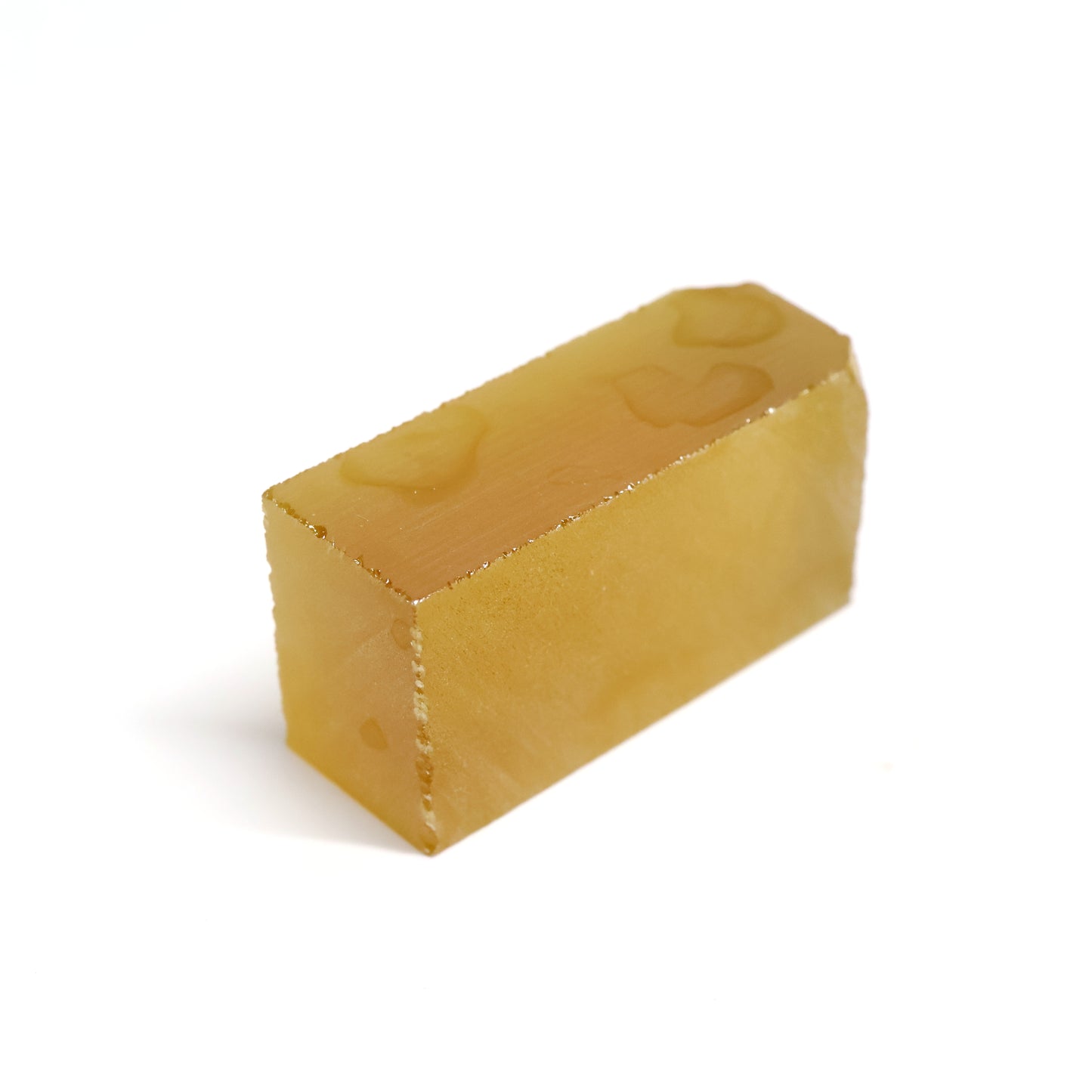 Dark Yellow Czochralski Pulled Sapphire - Grade A - Faceting Rough