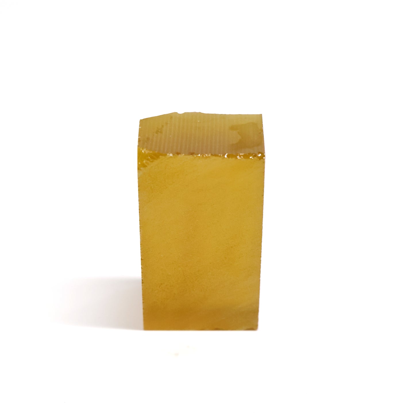 Dark Yellow Czochralski Pulled Sapphire - Grade A - Faceting Rough