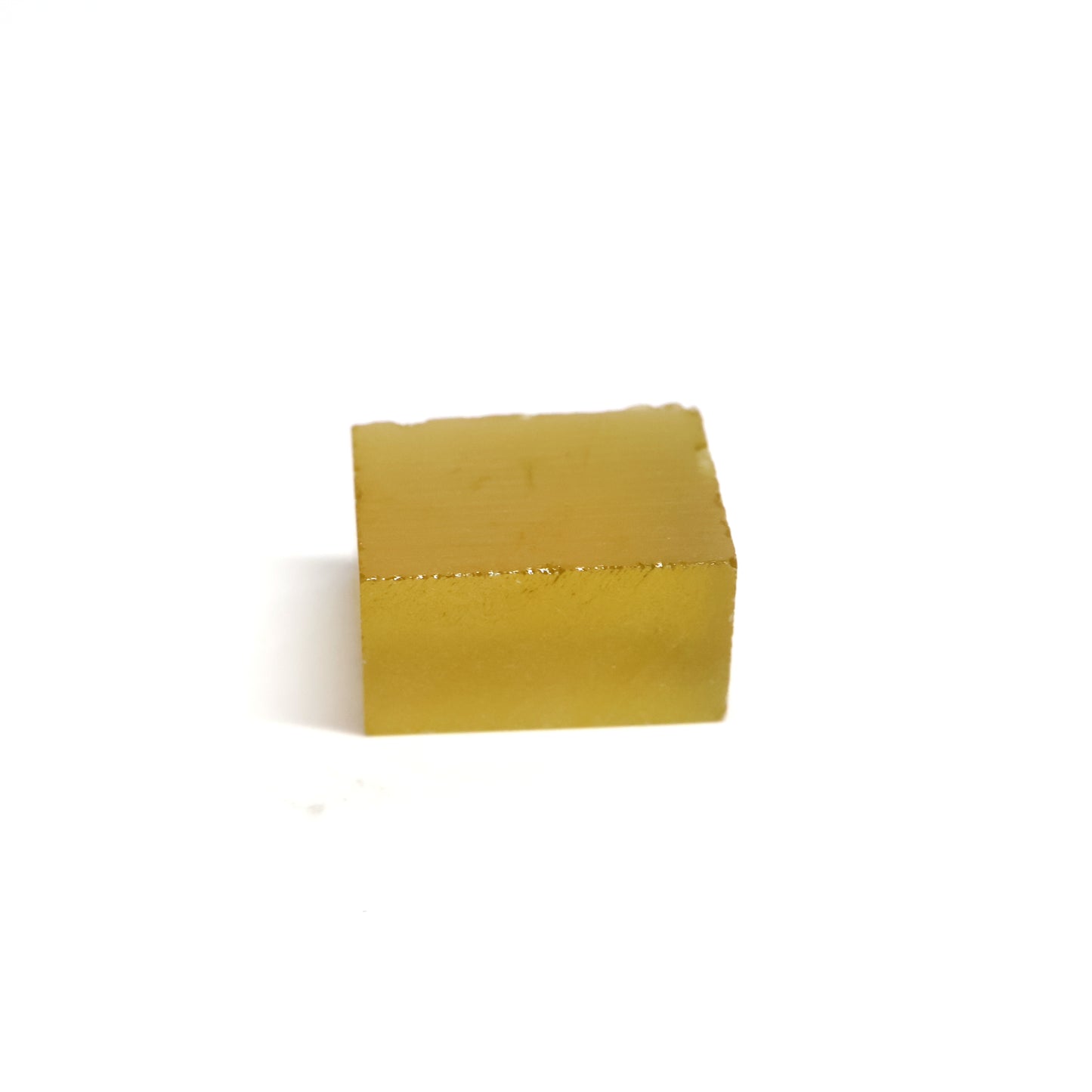Dark Yellow Czochralski Pulled Sapphire - Grade A - Faceting Rough