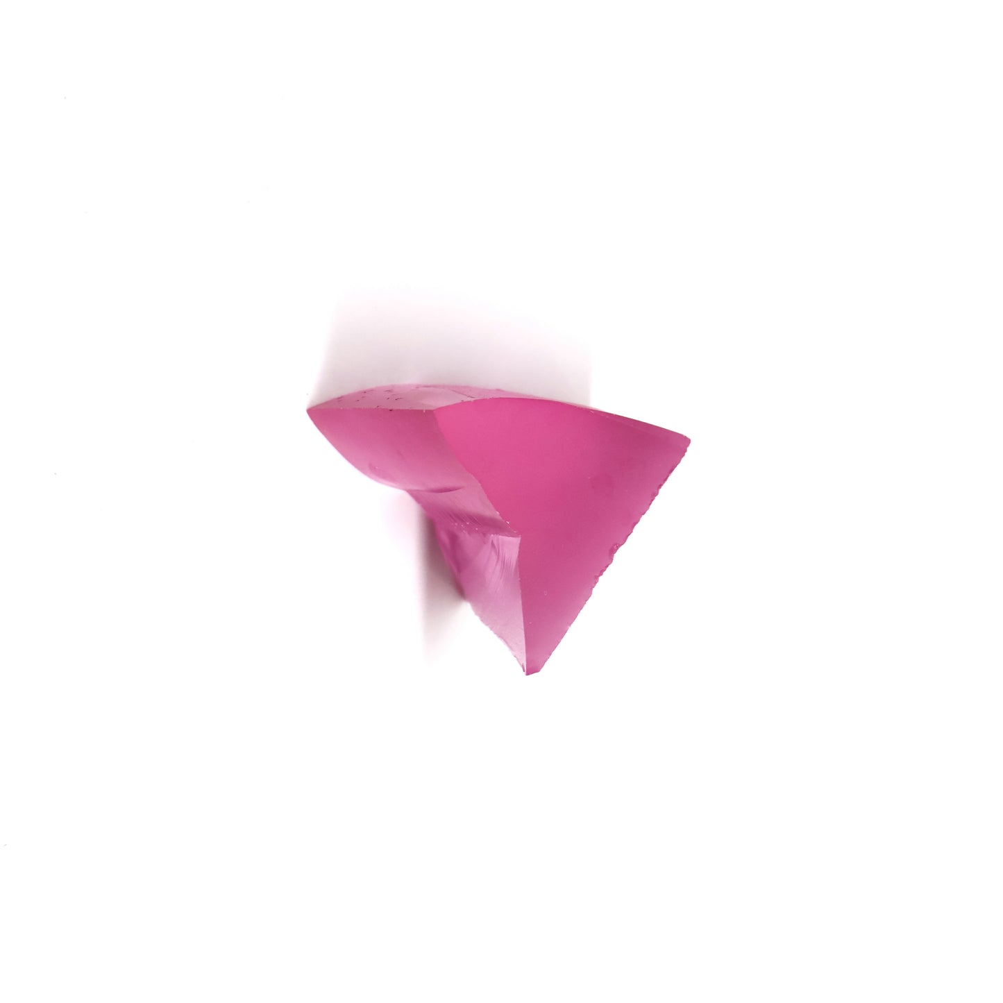 Pink Czochralski Pulled Sapphire - Grade A - Faceting Rough