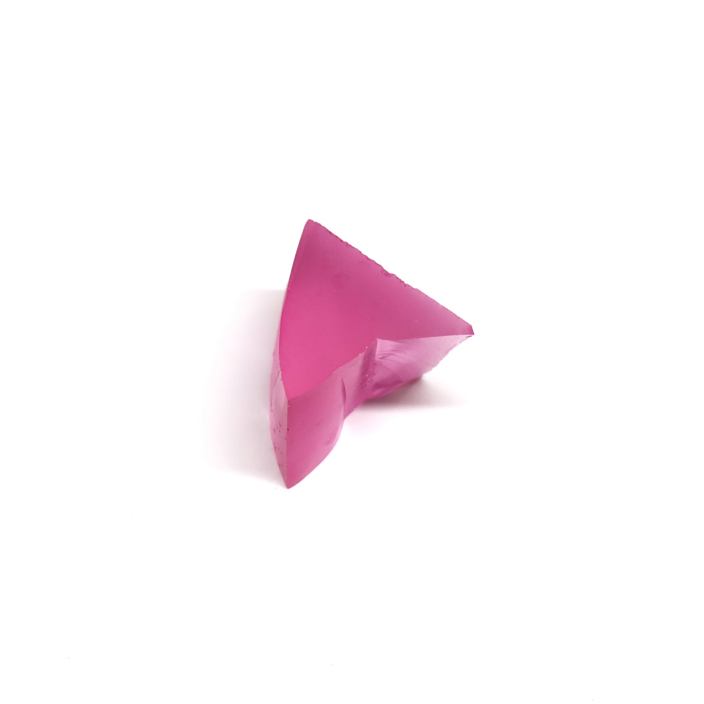 Pink Czochralski Pulled Sapphire - Grade A - Faceting Rough