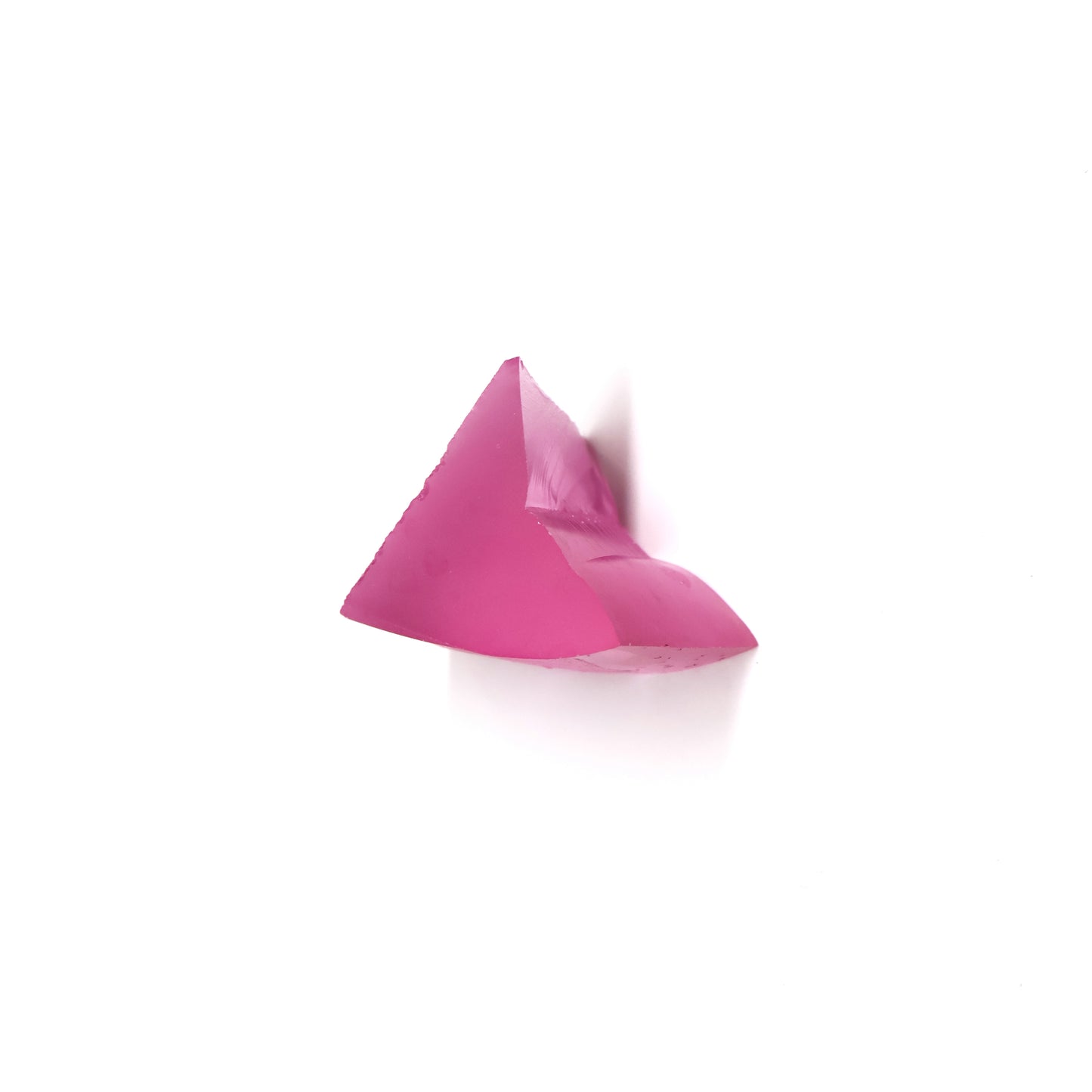 Pink Czochralski Pulled Sapphire - Grade A - Faceting Rough