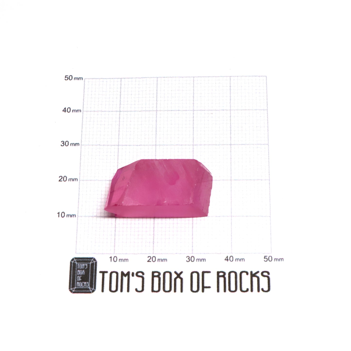 Pink Czochralski Pulled Sapphire - Grade A - Faceting Rough