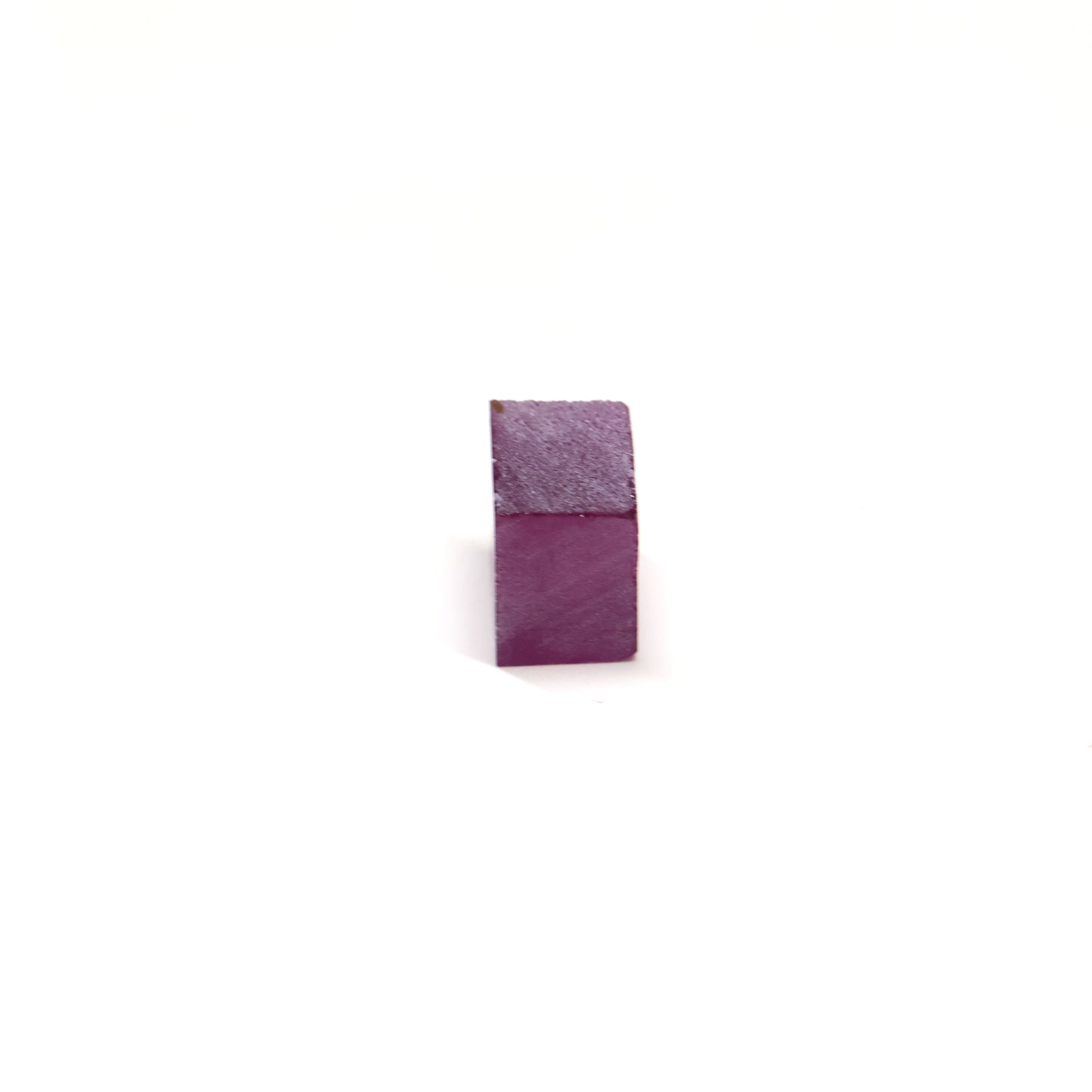 Purple Czochralski Pulled Sapphire (Reddish Hue) - Grade A - Faceting Rough