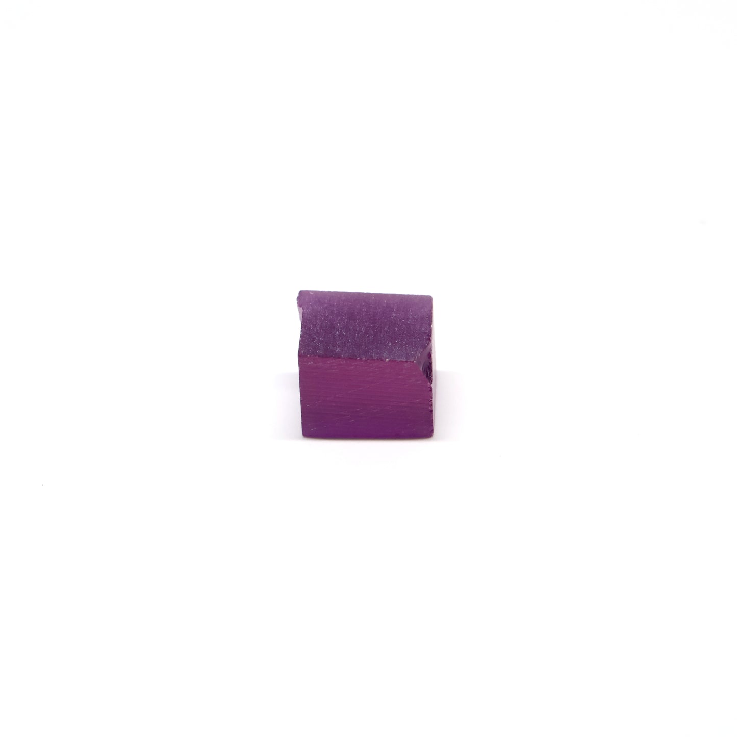 Purple Czochralski Pulled Sapphire (Reddish Hue) - Grade A - Faceting Rough