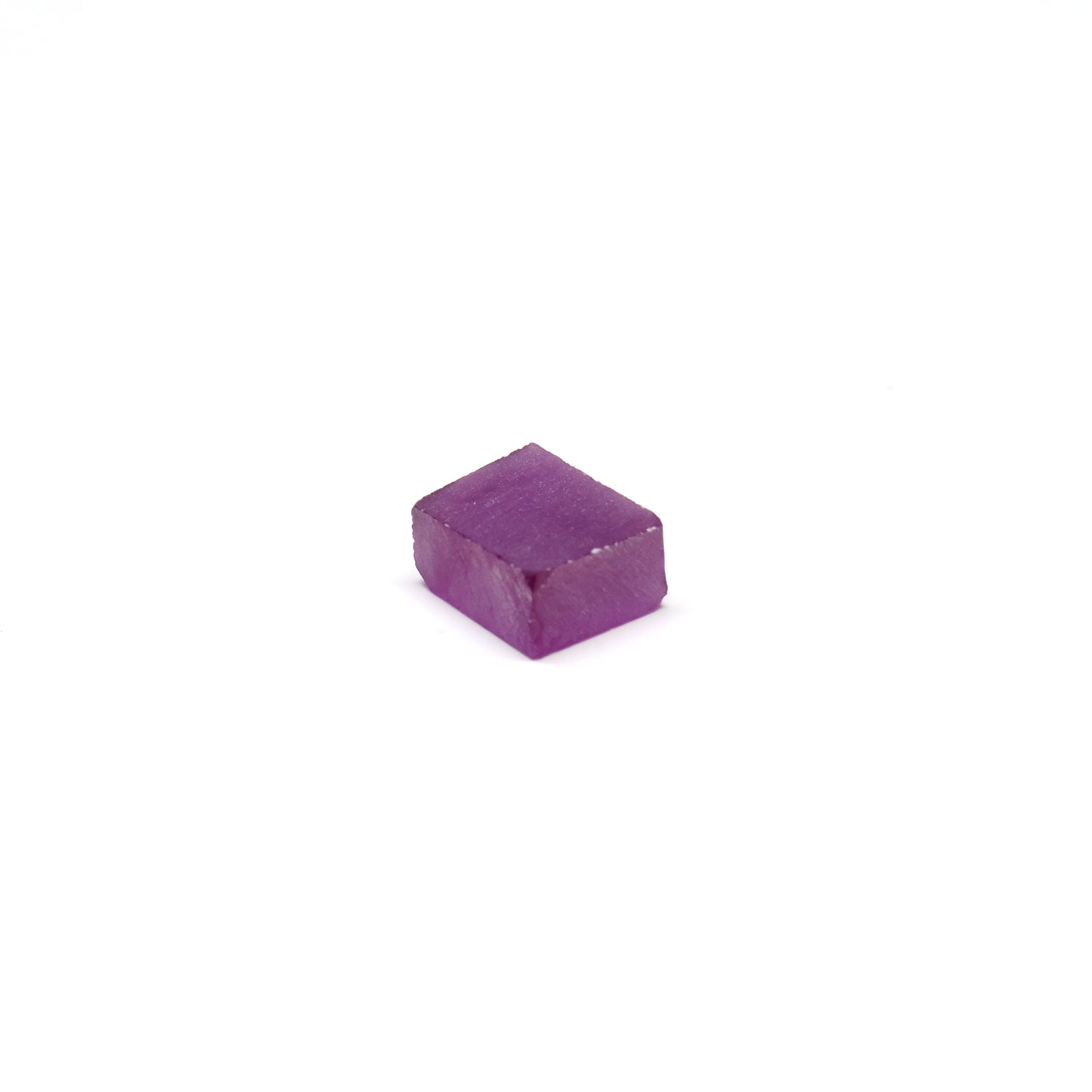 Purple Czochralski Pulled Sapphire (Reddish Hue) - Grade A - Faceting Rough