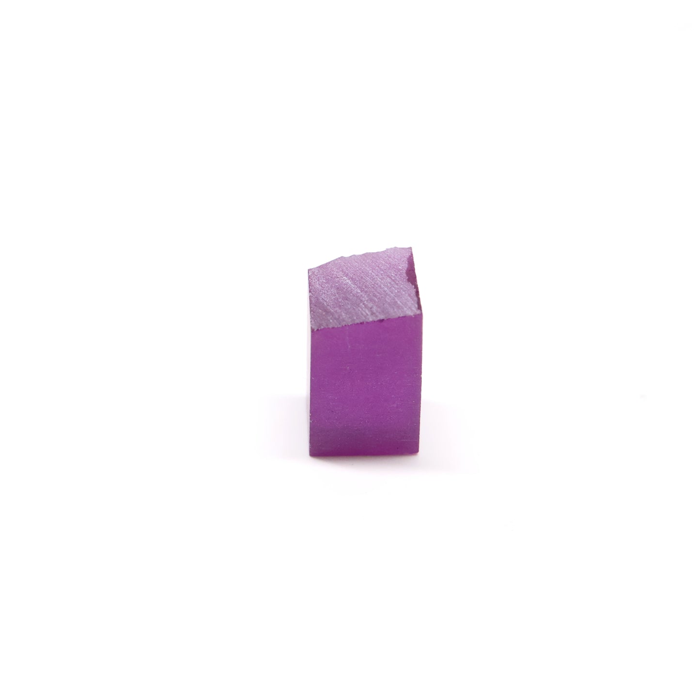 Purple Czochralski Pulled Sapphire (Reddish Hue) - Grade A - Faceting Rough