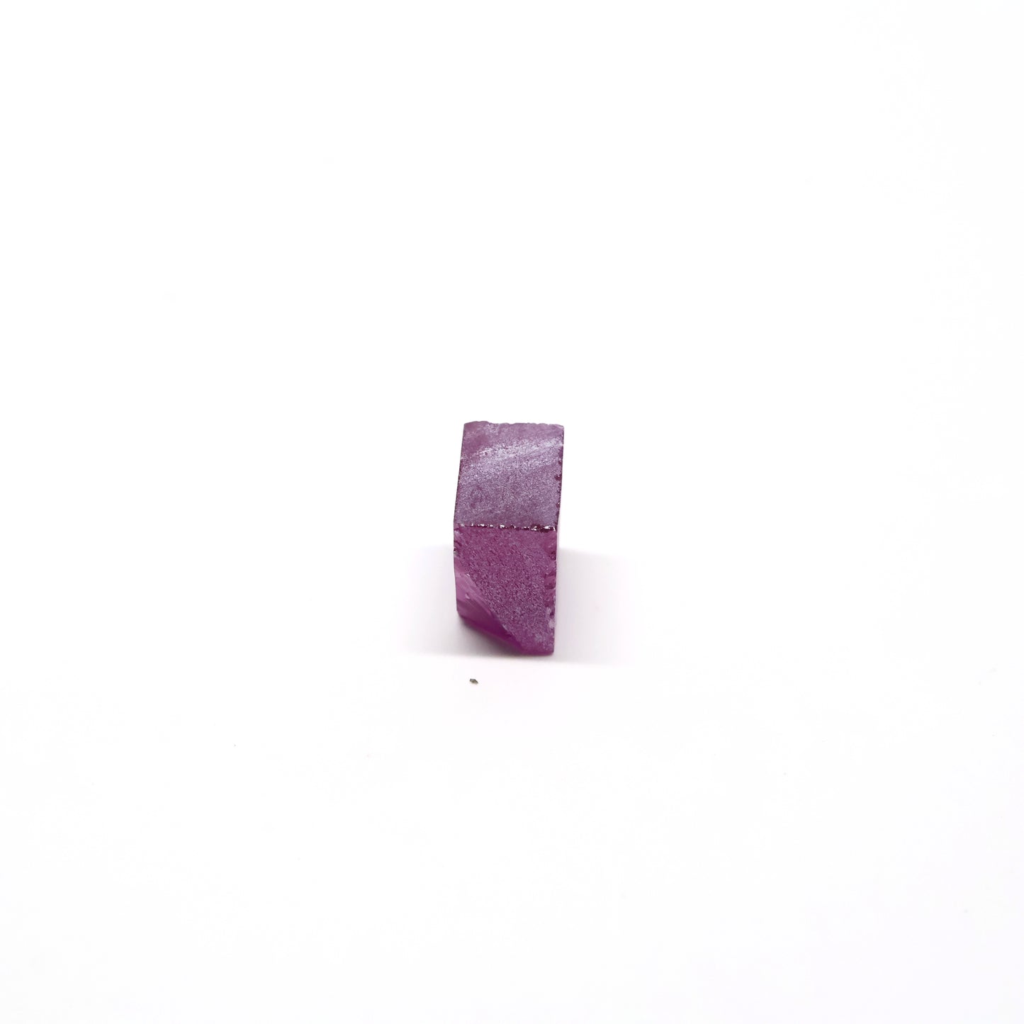 Purple Czochralski Pulled Sapphire (Reddish Hue) - Grade A - Faceting Rough