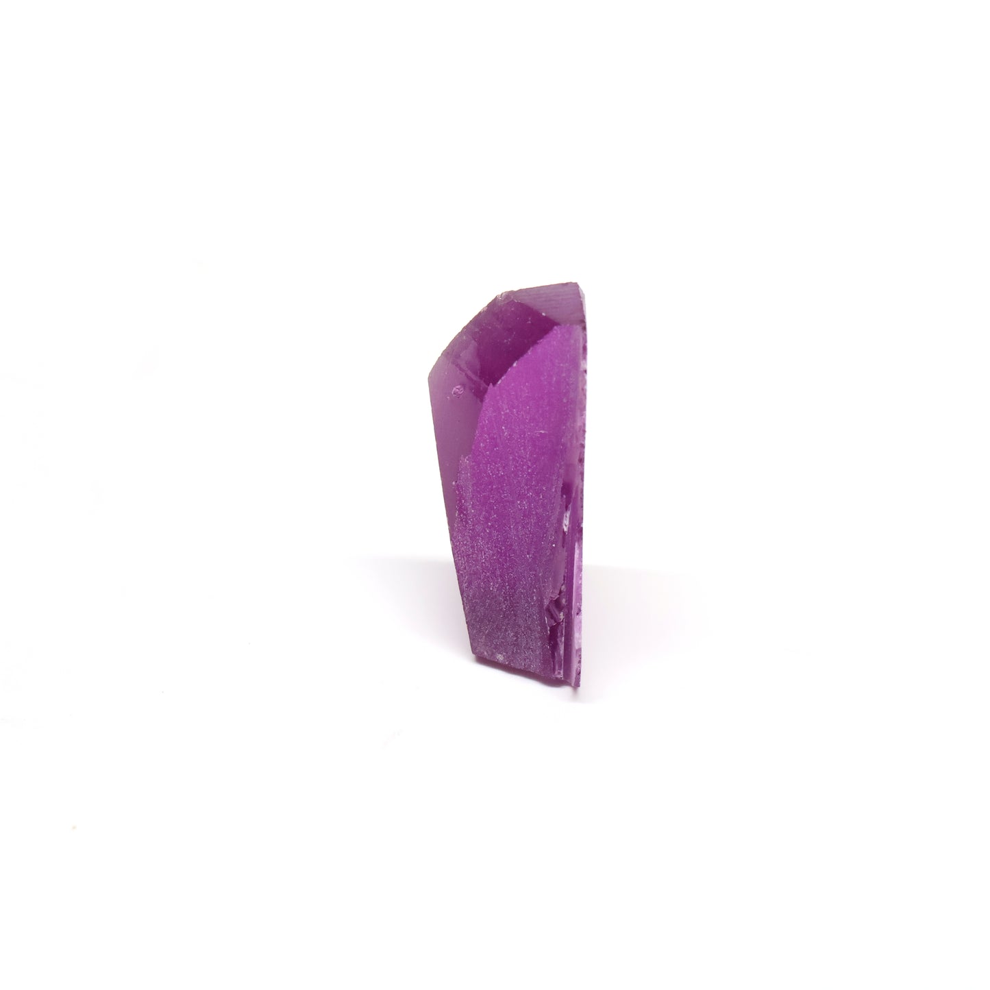 Purple Czochralski Pulled Sapphire (Reddish Hue) - Grade A - Faceting Rough