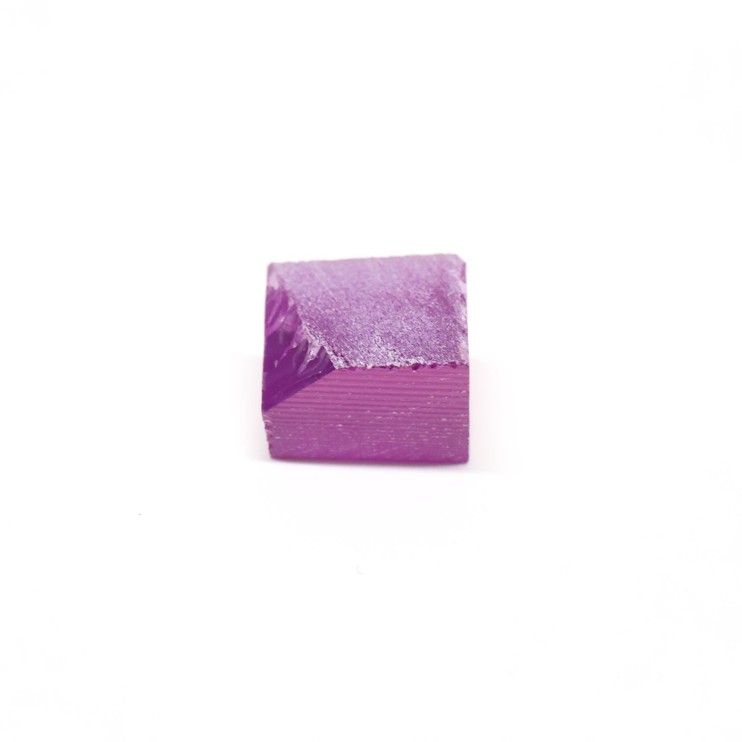 Purple Czochralski Pulled Sapphire (Reddish Hue) - Grade A - Faceting Rough