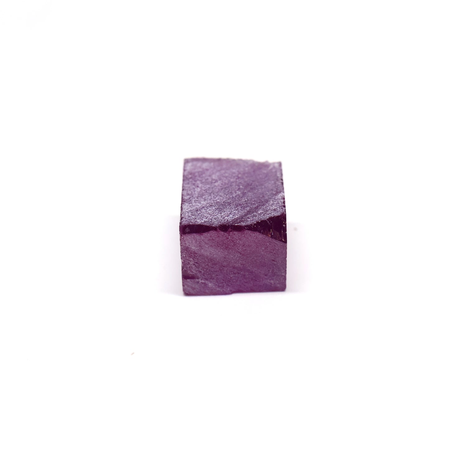 Purple Czochralski Pulled Sapphire (Reddish Hue) - Grade A - Faceting Rough
