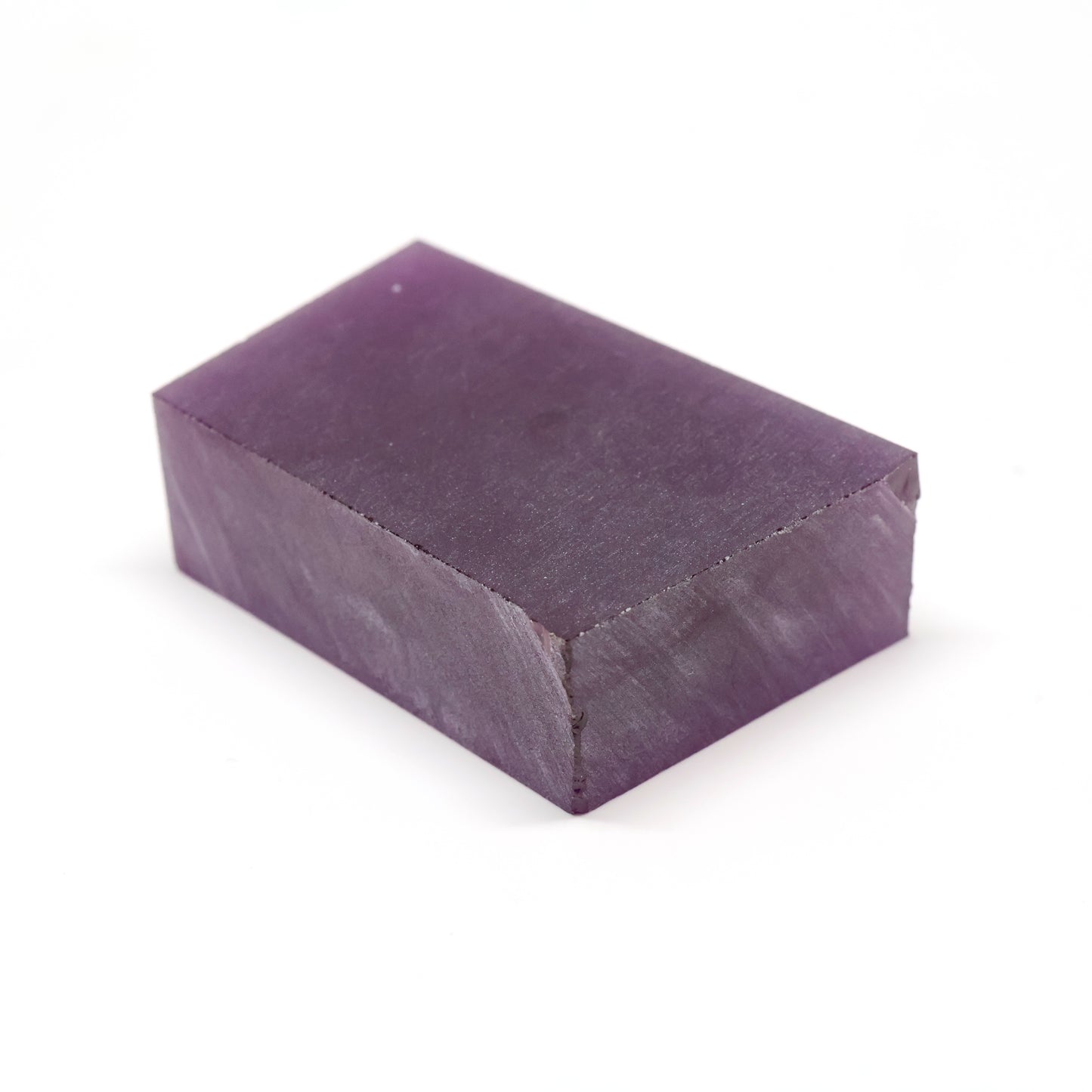 Purple Czochralski Pulled Sapphire (Reddish Hue) - Grade A - Faceting Rough