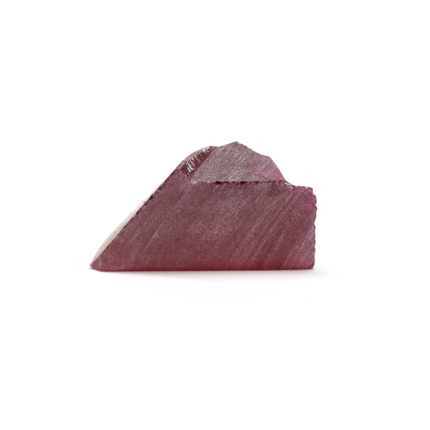 Pigeon Blood Red  Czochralski Pulled Ruby - Grade A - Faceting Rough