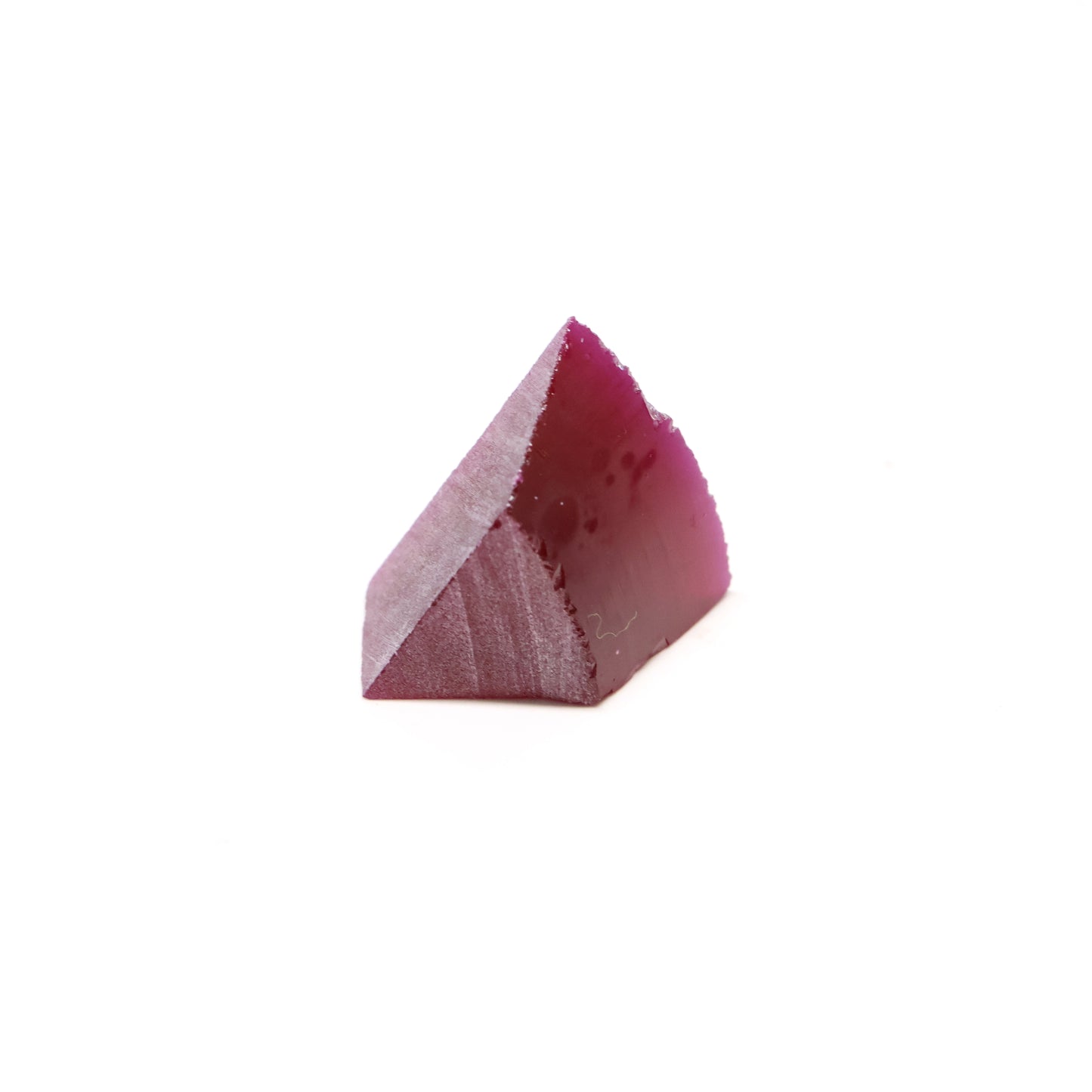 Pigeon Blood Red  Czochralski Pulled Ruby - Grade A - Faceting Rough
