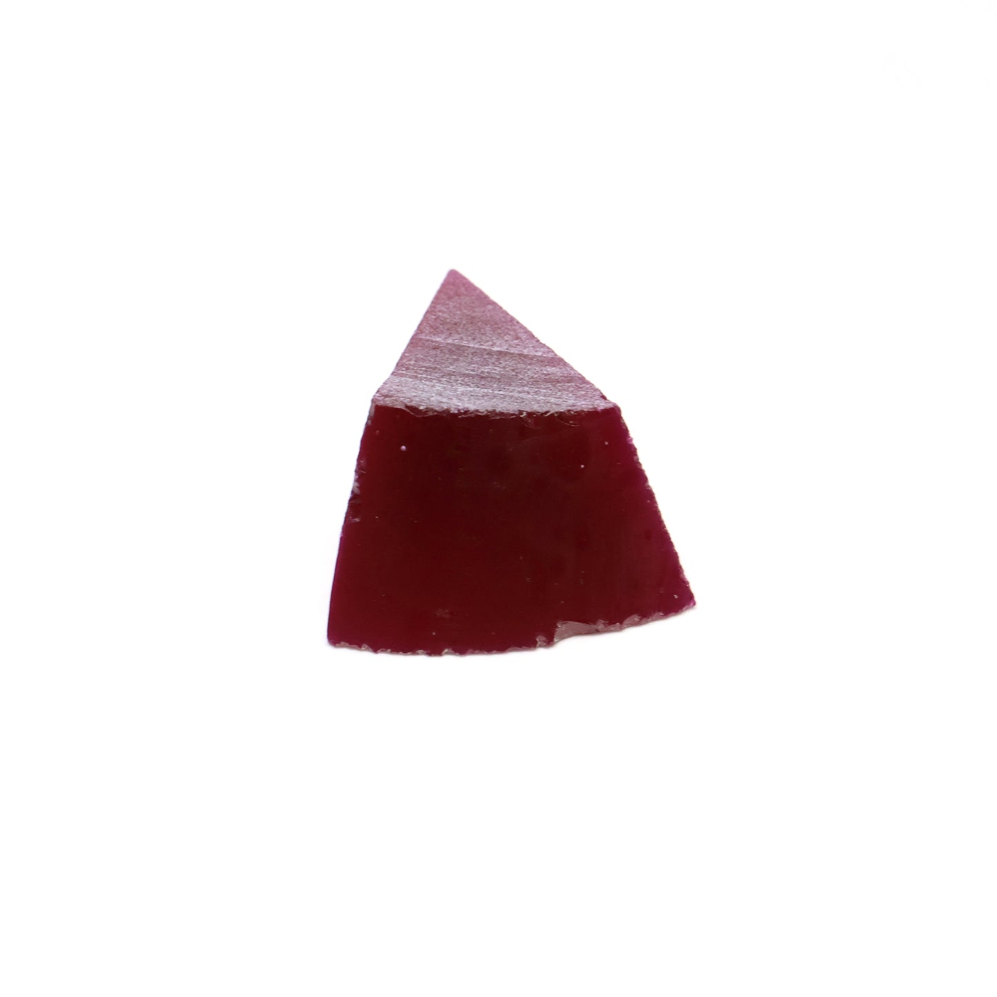 Pigeon Blood Red  Czochralski Pulled Ruby - Grade A - Faceting Rough