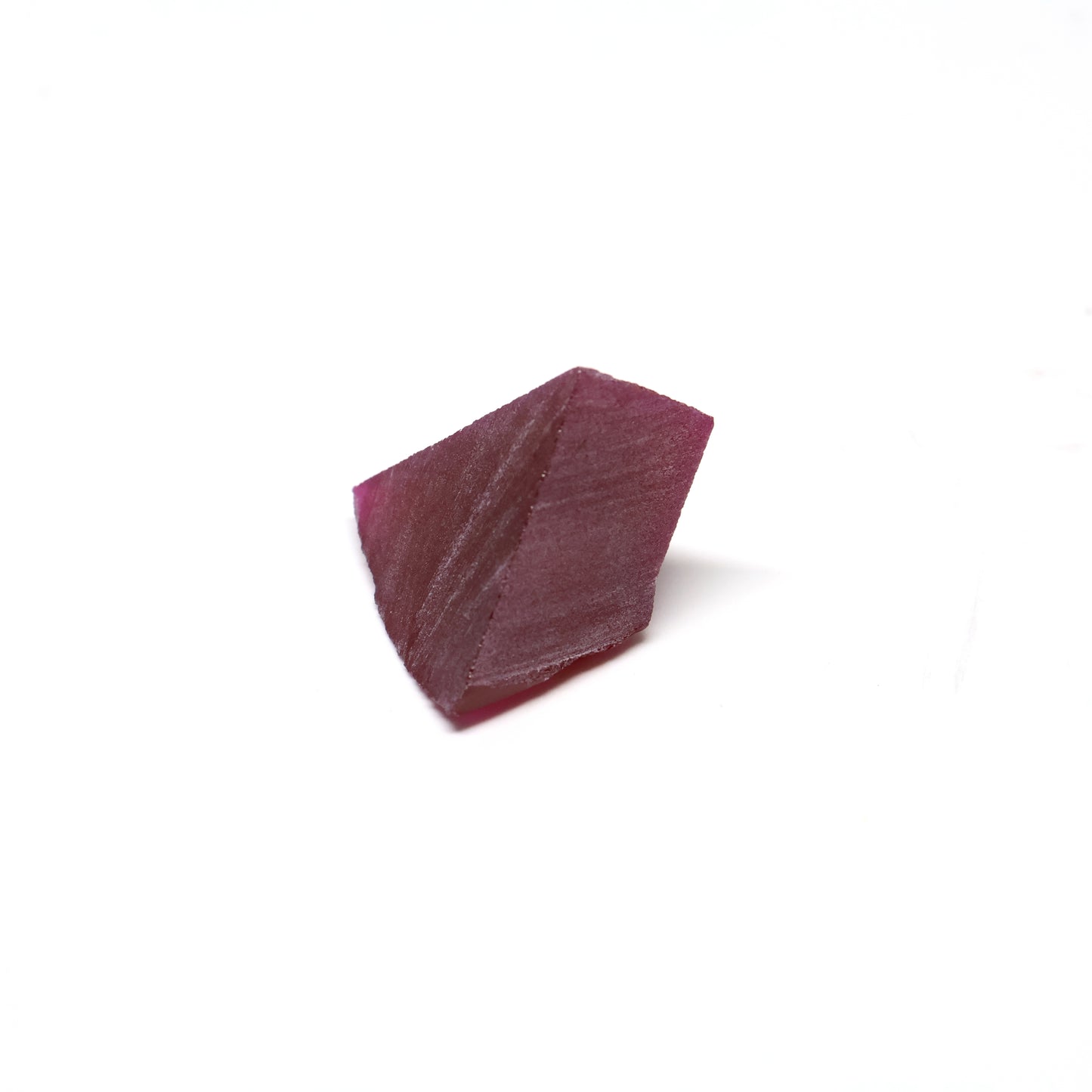 Pigeon Blood Red  Czochralski Pulled Ruby - Grade A - Faceting Rough