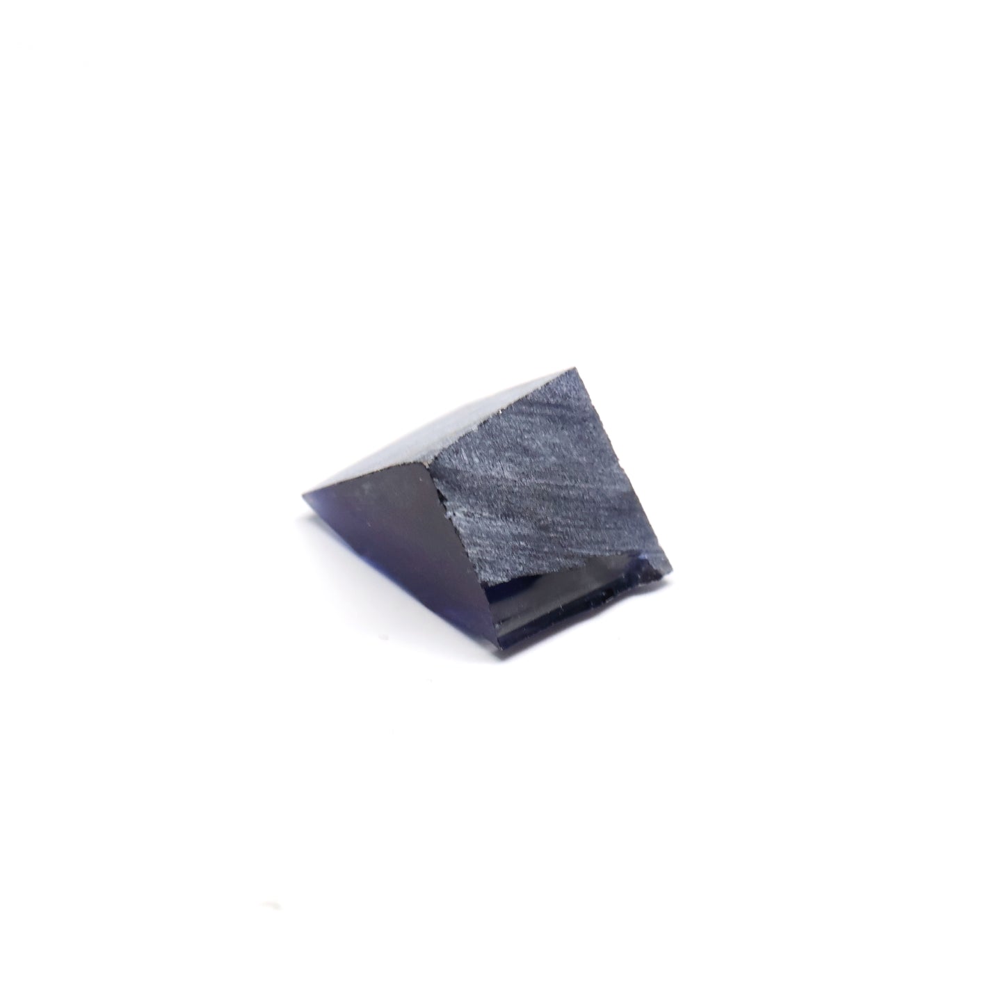 Dark Blue Czochralski Pulled Sapphire - Grade A - Faceting Rough