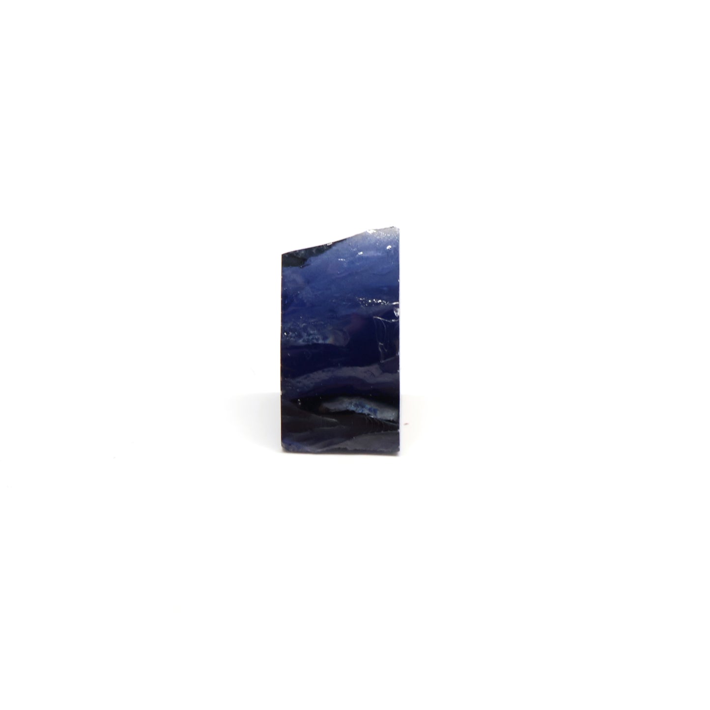 Dark Blue Czochralski Pulled Sapphire - Grade A - Faceting Rough