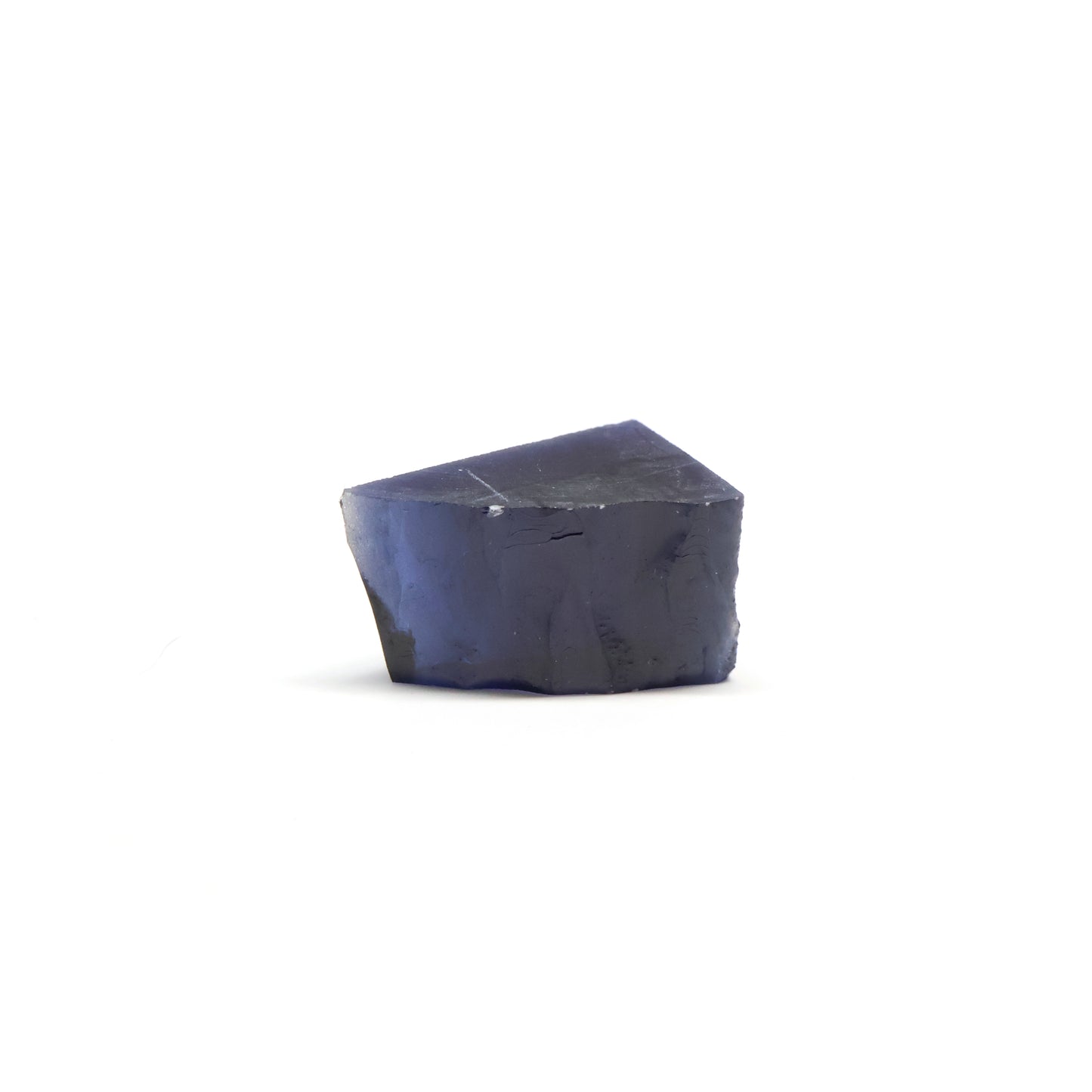 Dark Blue Czochralski Pulled Sapphire - Grade A - Faceting Rough