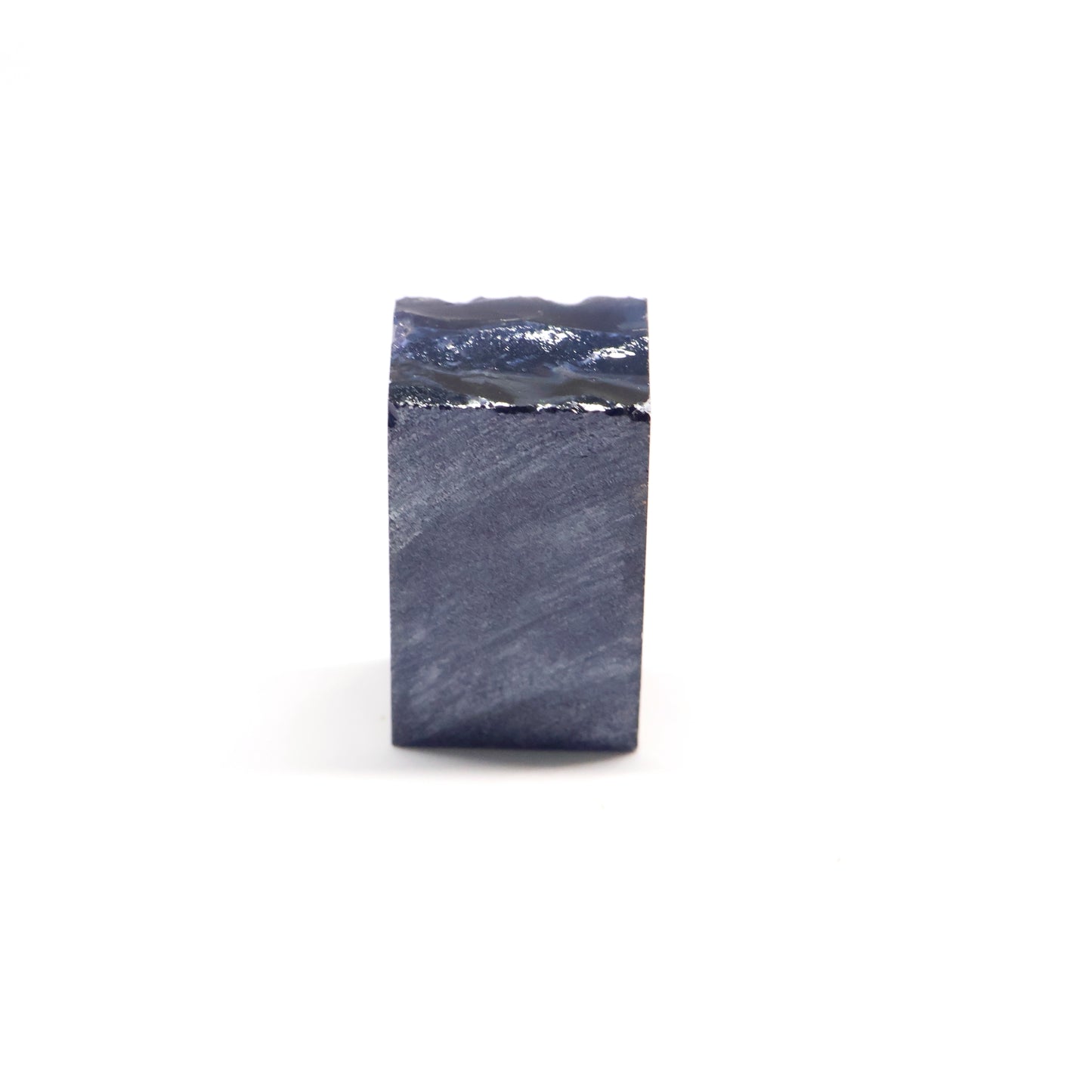 Dark Blue Czochralski Pulled Sapphire - Grade A - Faceting Rough