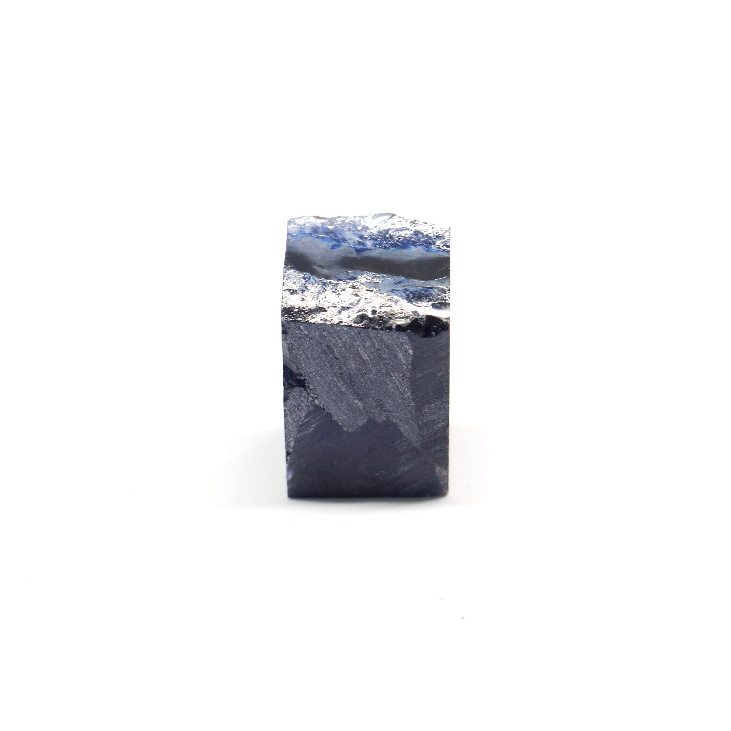 Dark Blue Czochralski Pulled Sapphire - Grade A - Faceting Rough