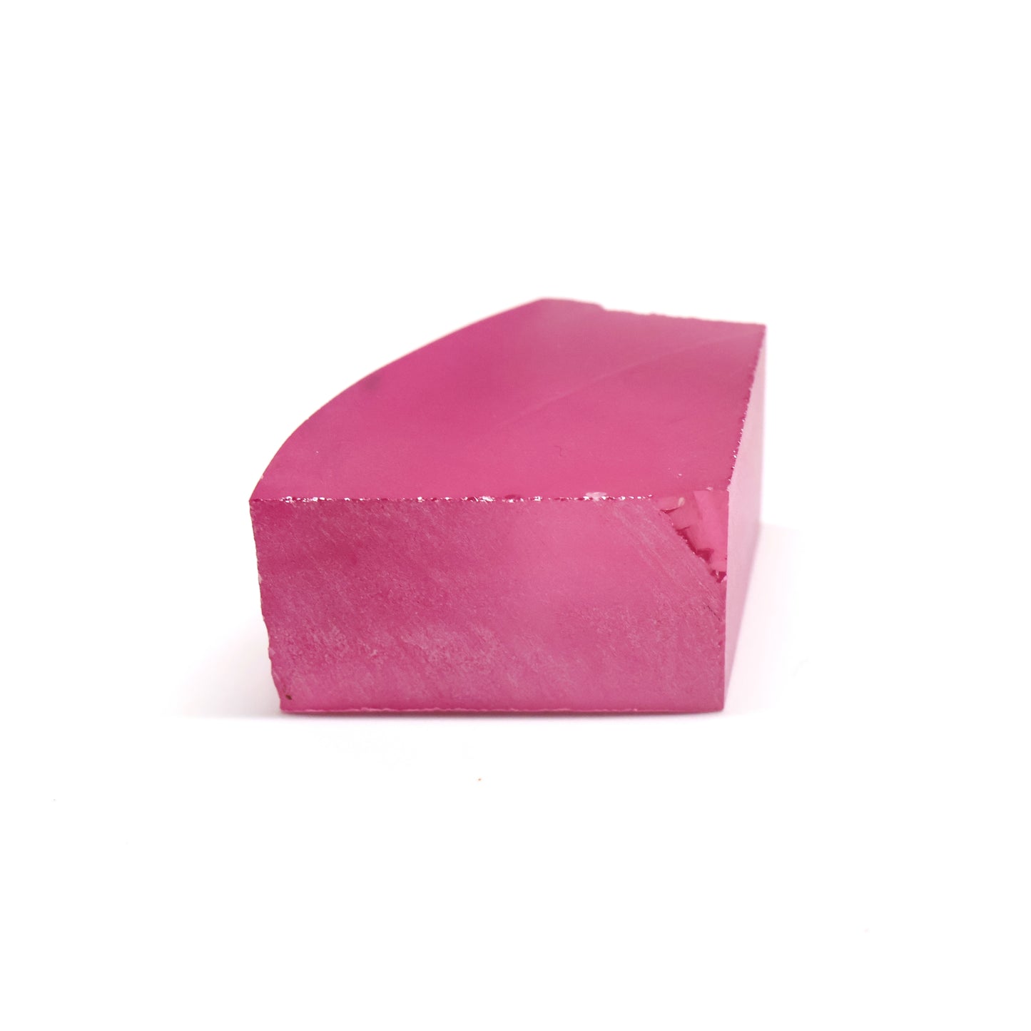 Pink Czochralski Pulled Sapphire - Grade A - Faceting Rough