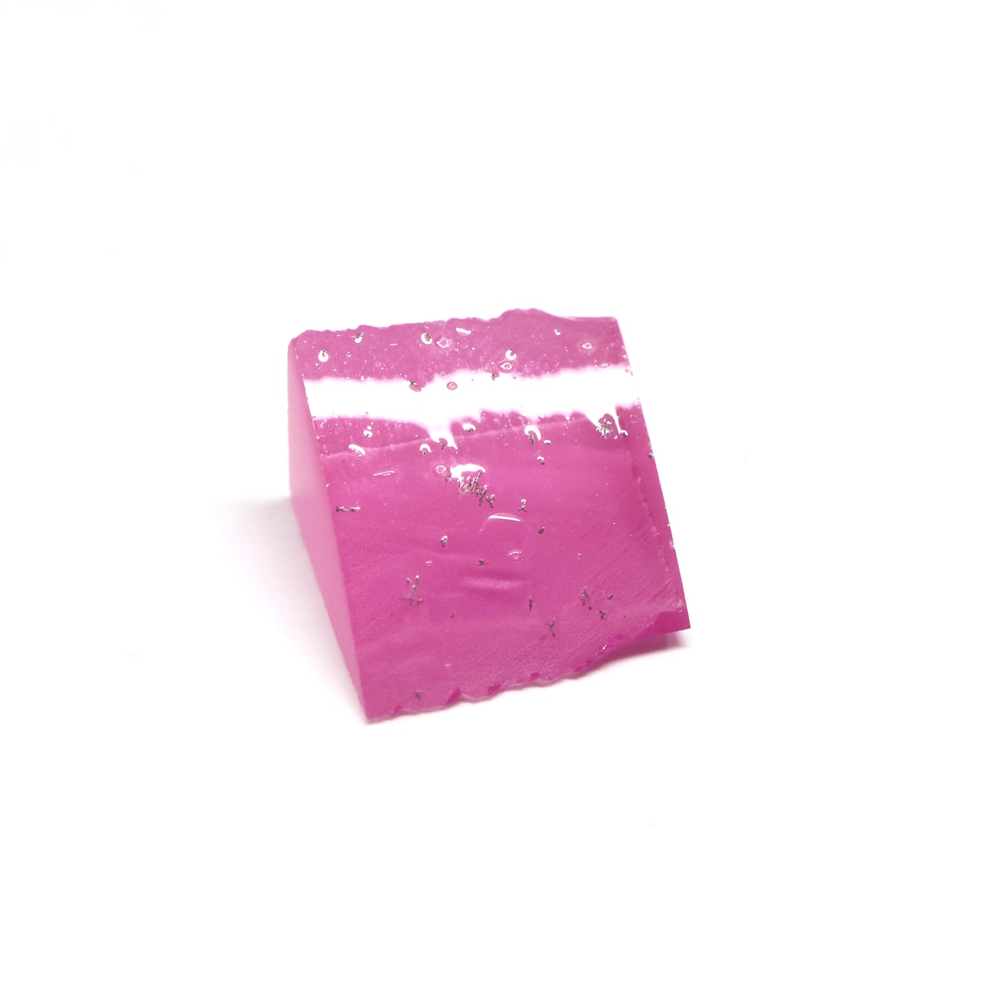 Pink Czochralski Pulled Sapphire - Grade A - Faceting Rough