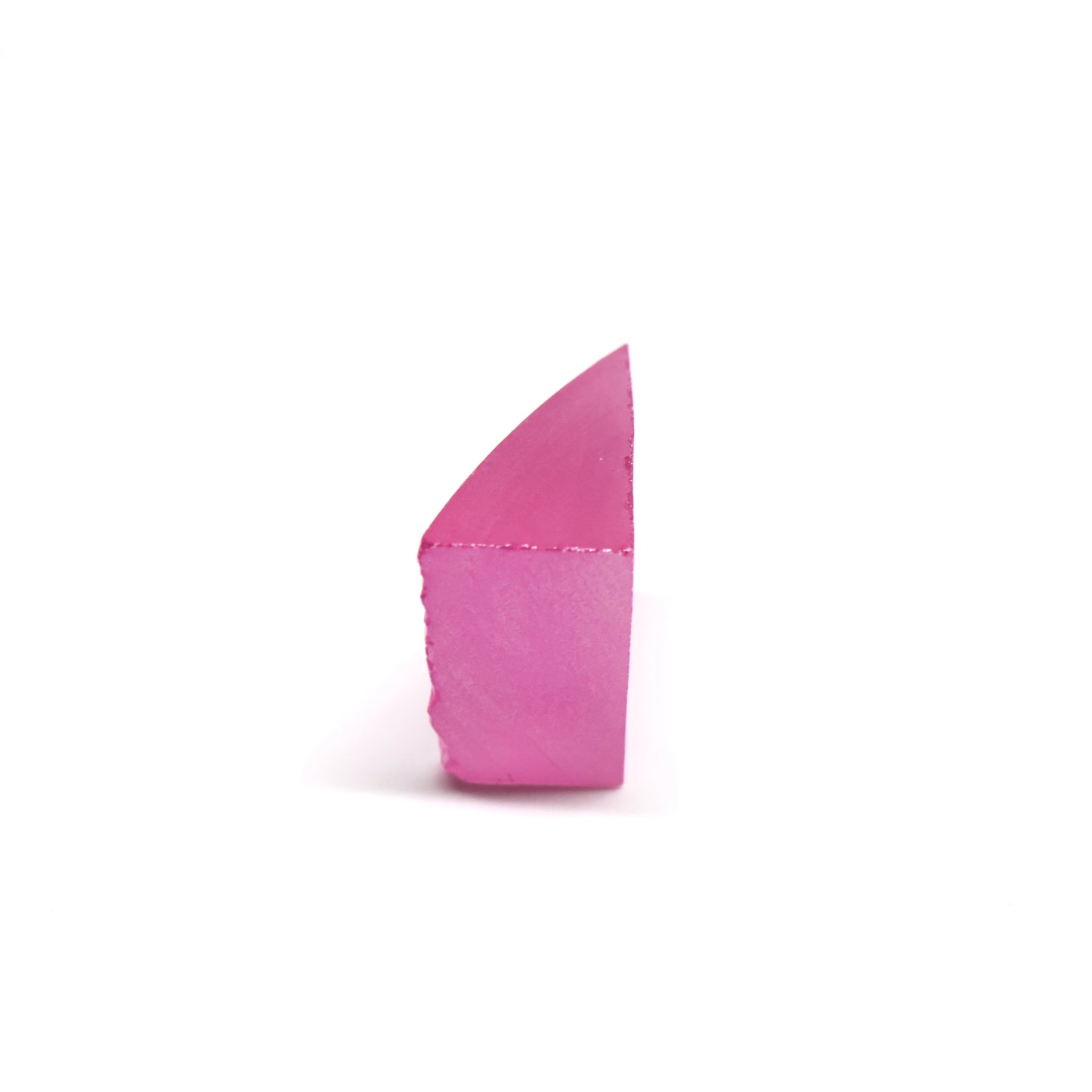 Pink Czochralski Pulled Sapphire - Grade A - Faceting Rough