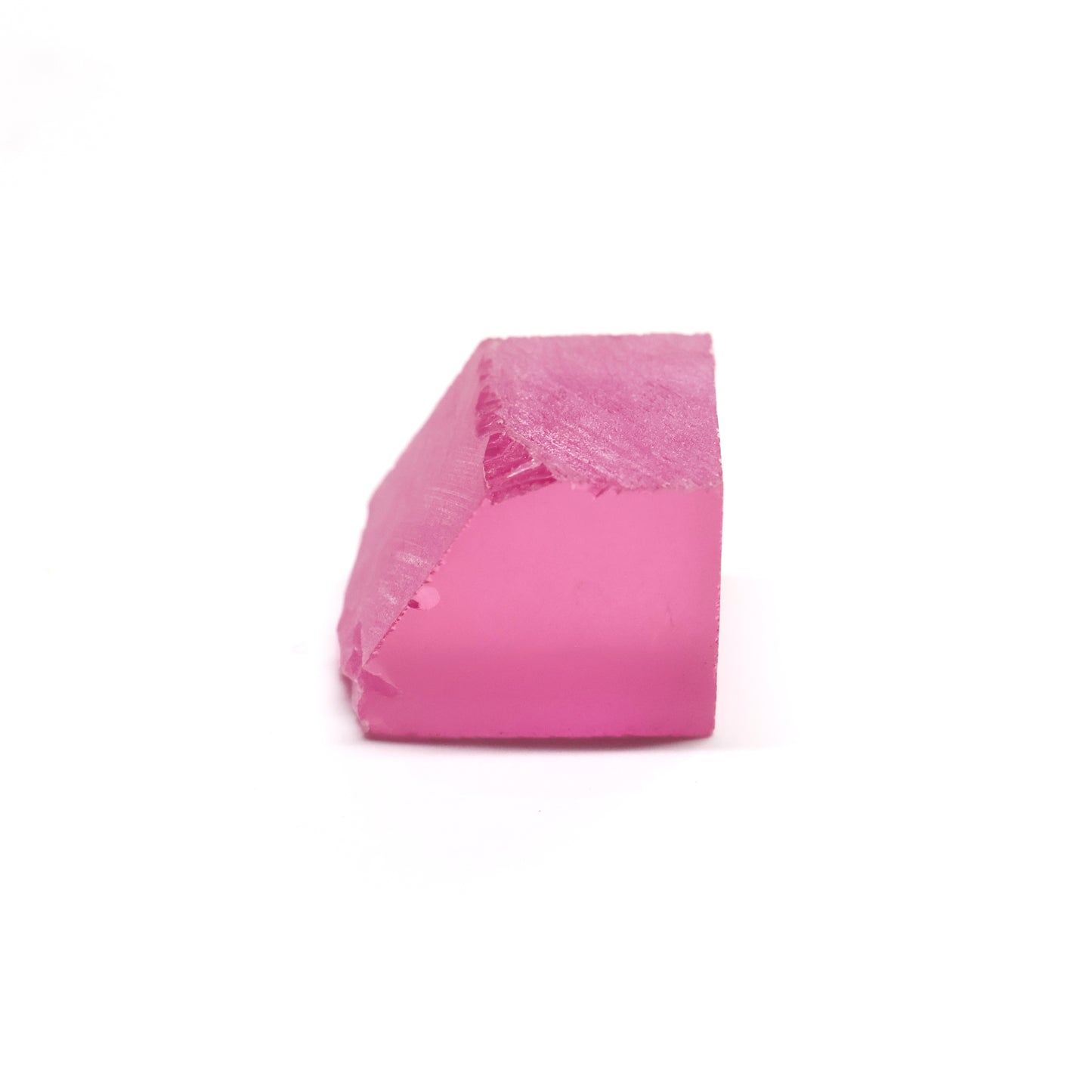 Pink Czochralski Pulled Sapphire - Grade A - Faceting Rough