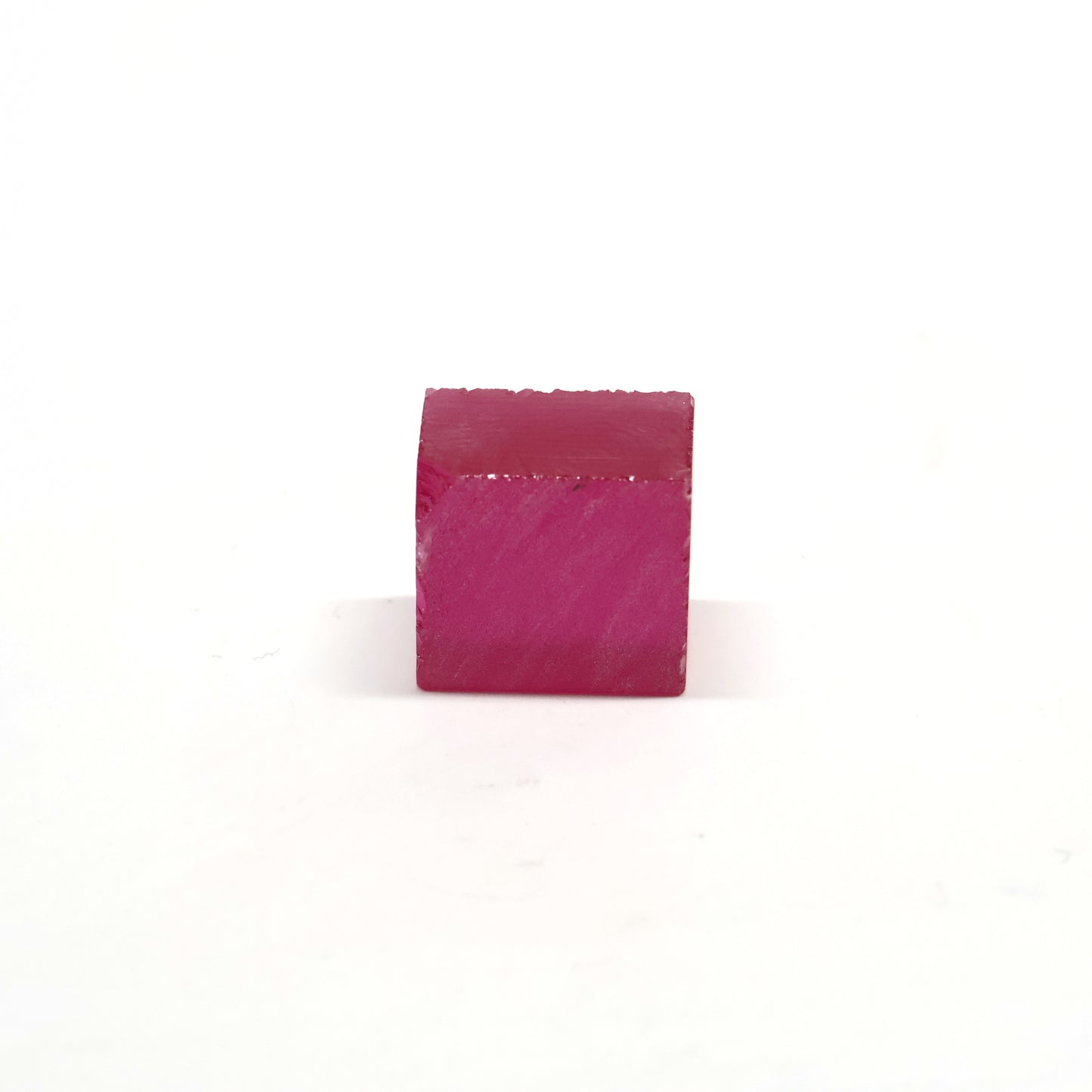 Titanium Pink Czochralski Pulled Sapphire - Grade A - Faceting Rough