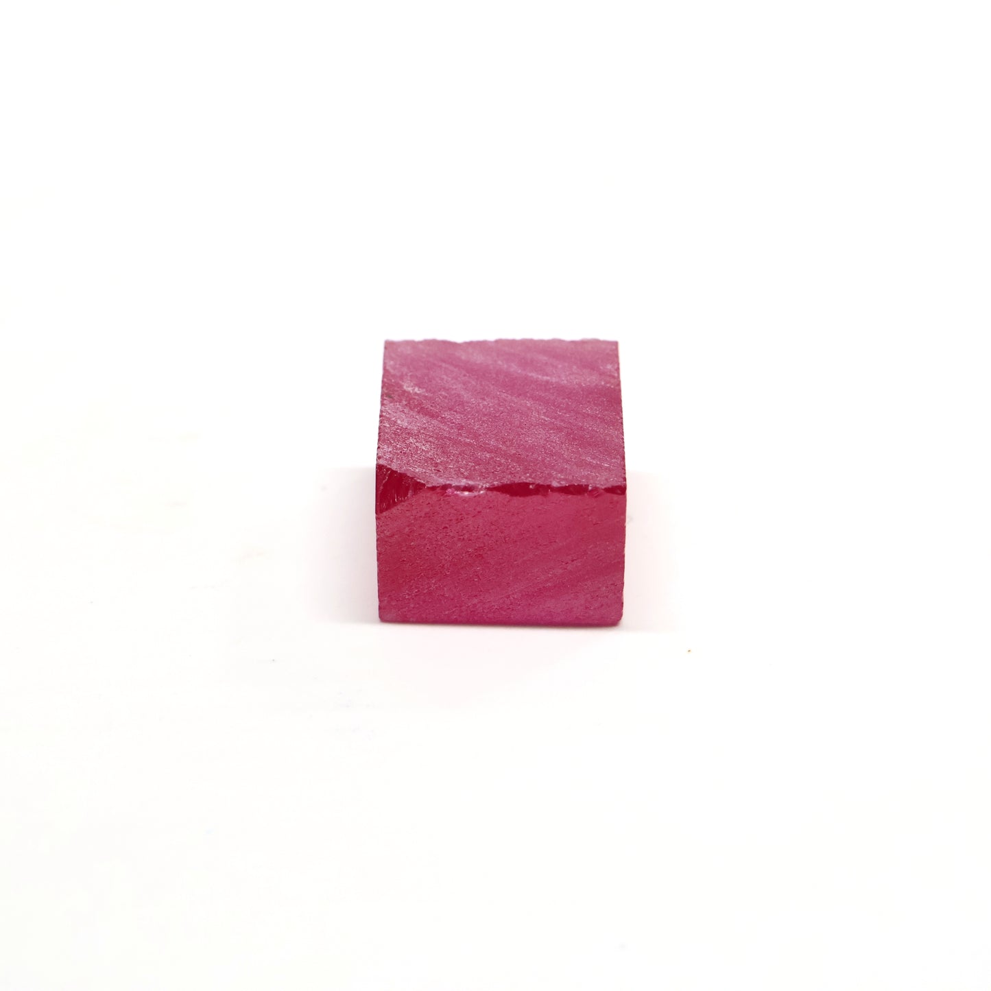 Titanium Pink Czochralski Pulled Sapphire - Grade A - Faceting Rough