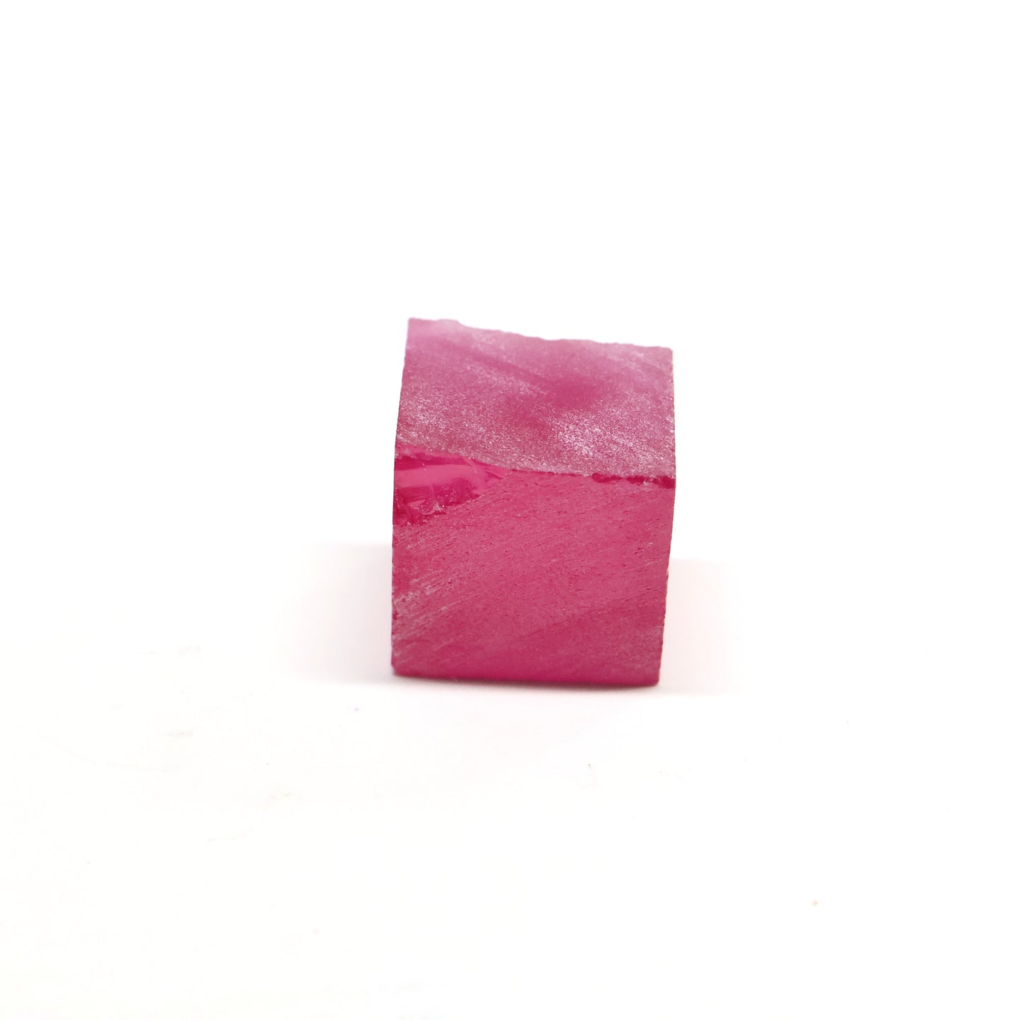 Titanium Pink Czochralski Pulled Sapphire - Grade A - Faceting Rough