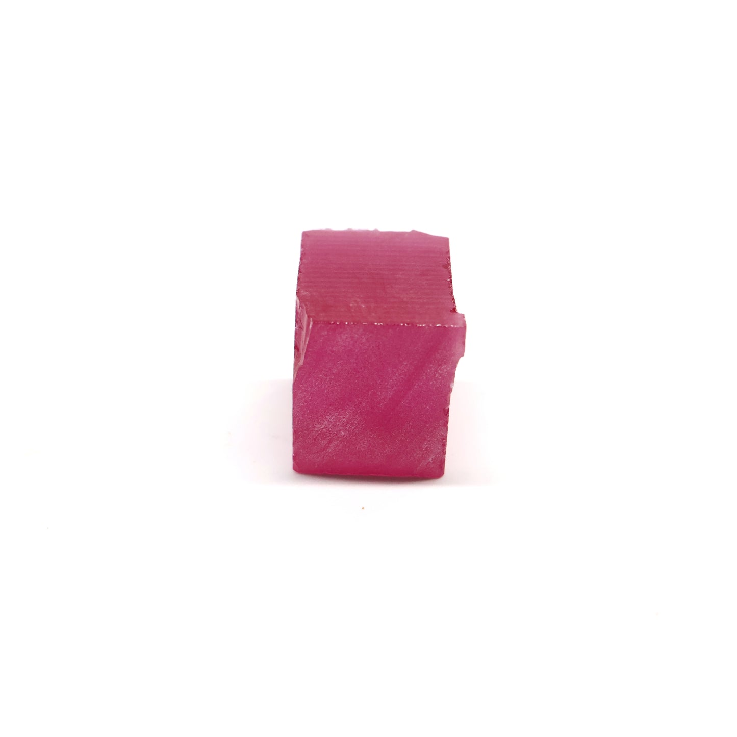 Titanium Pink Czochralski Pulled Sapphire - Grade A - Faceting Rough