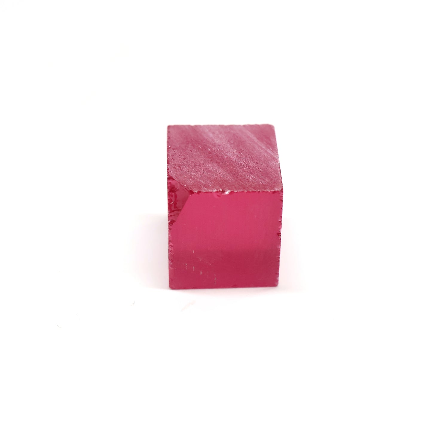 Titanium Pink Czochralski Pulled Sapphire - Grade A - Faceting Rough