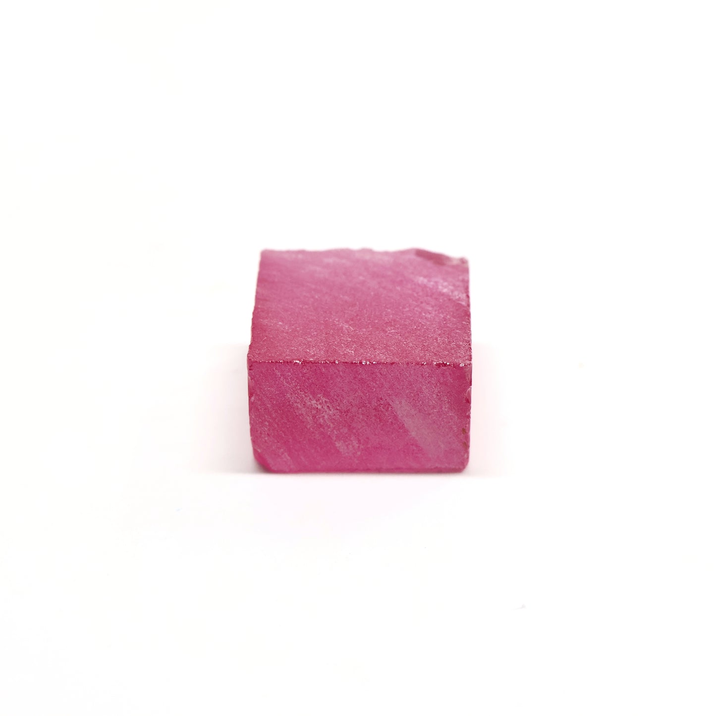 Titanium Pink Czochralski Pulled Sapphire - Grade A - Faceting Rough