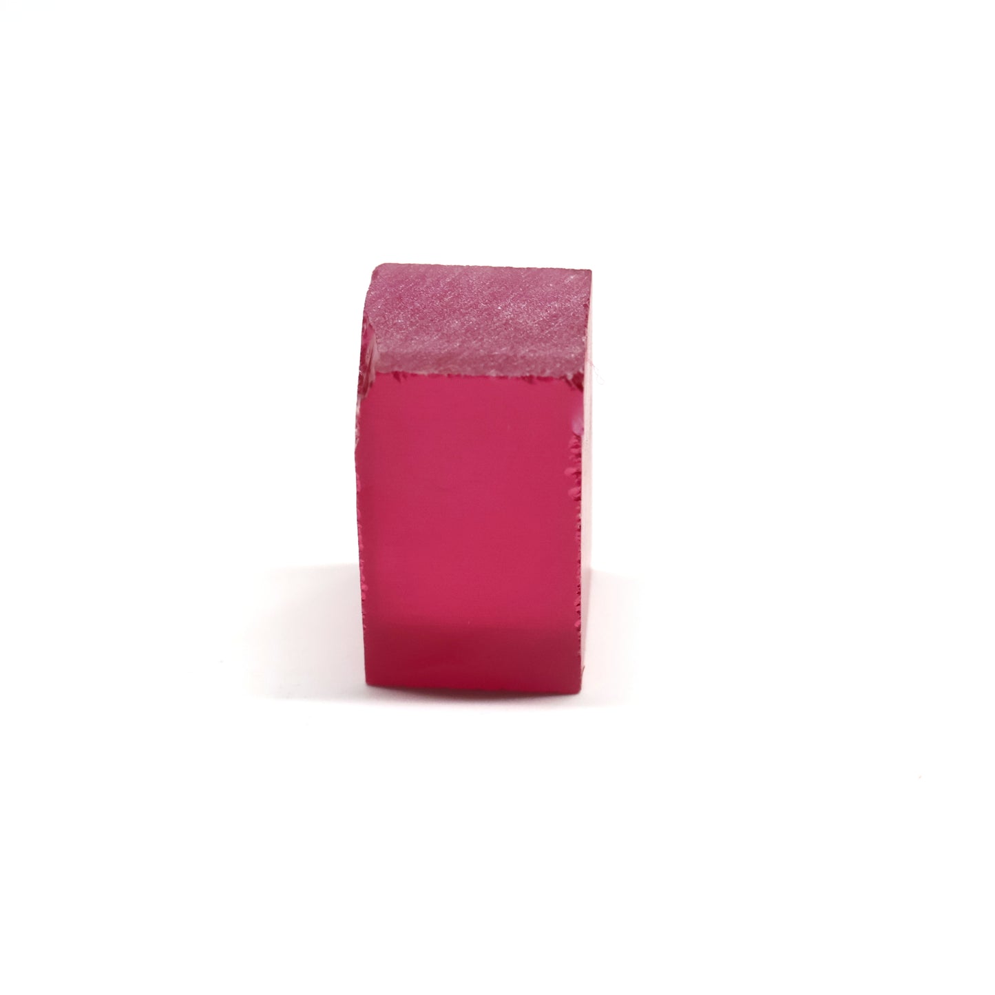 Titanium Pink Czochralski Pulled Sapphire - Grade A - Faceting Rough