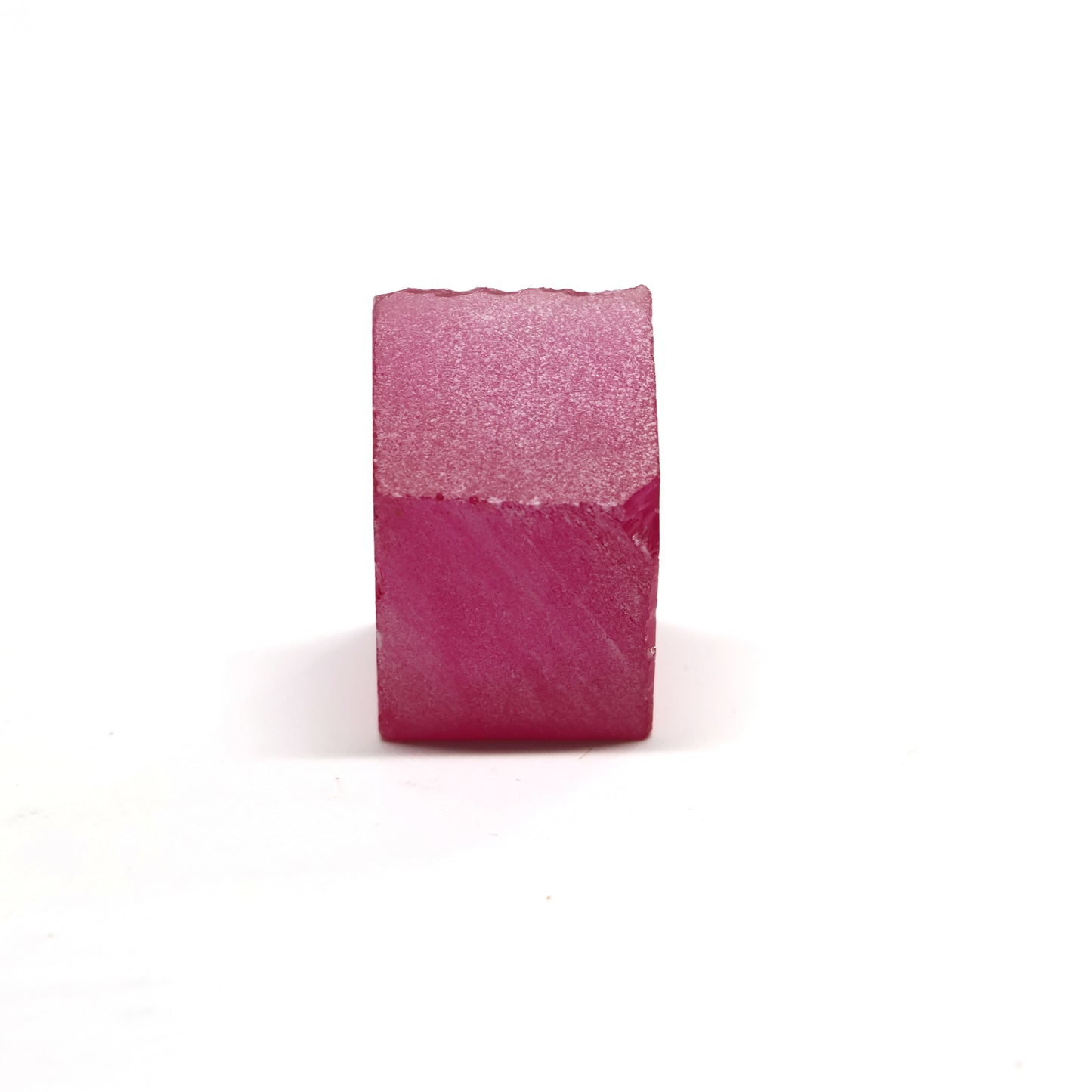 Titanium Pink Czochralski Pulled Sapphire - Grade A - Faceting Rough