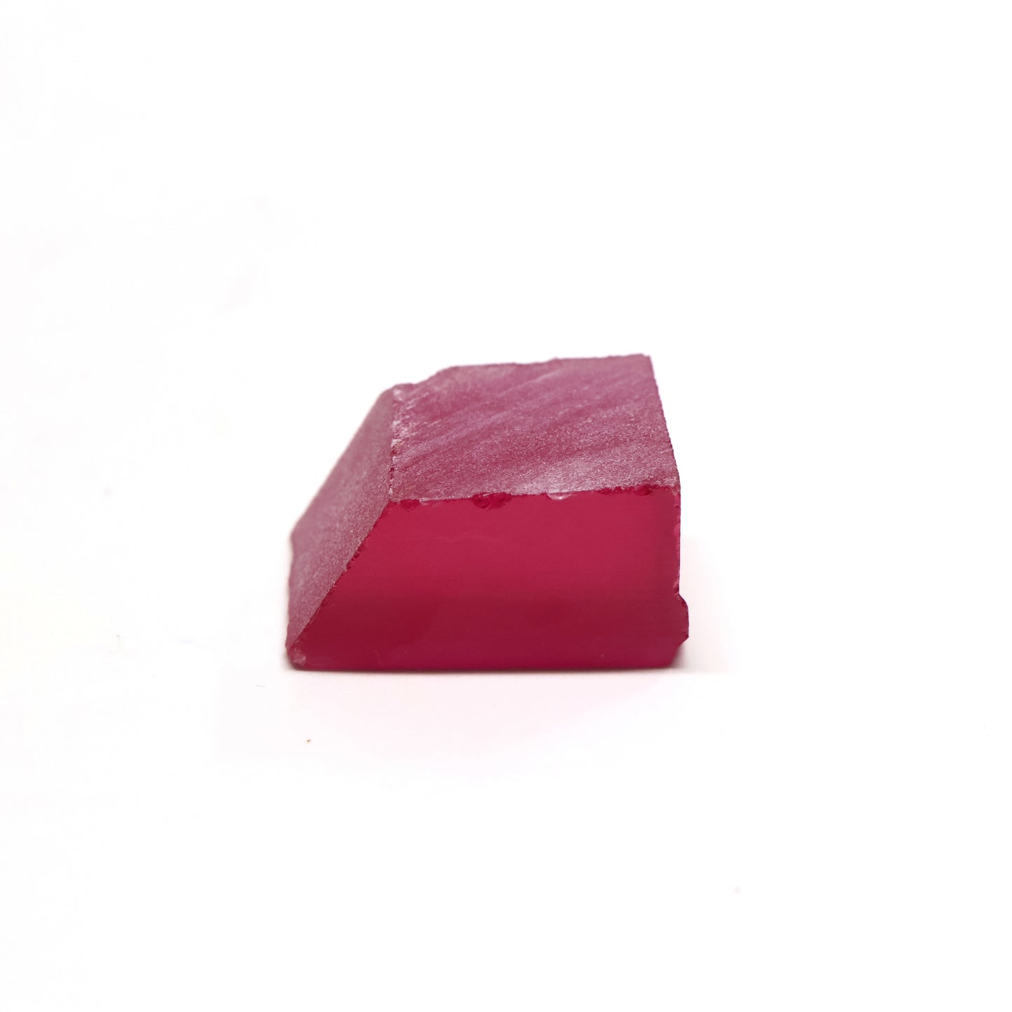 Titanium Pink Czochralski Pulled Sapphire - Grade A - Faceting Rough