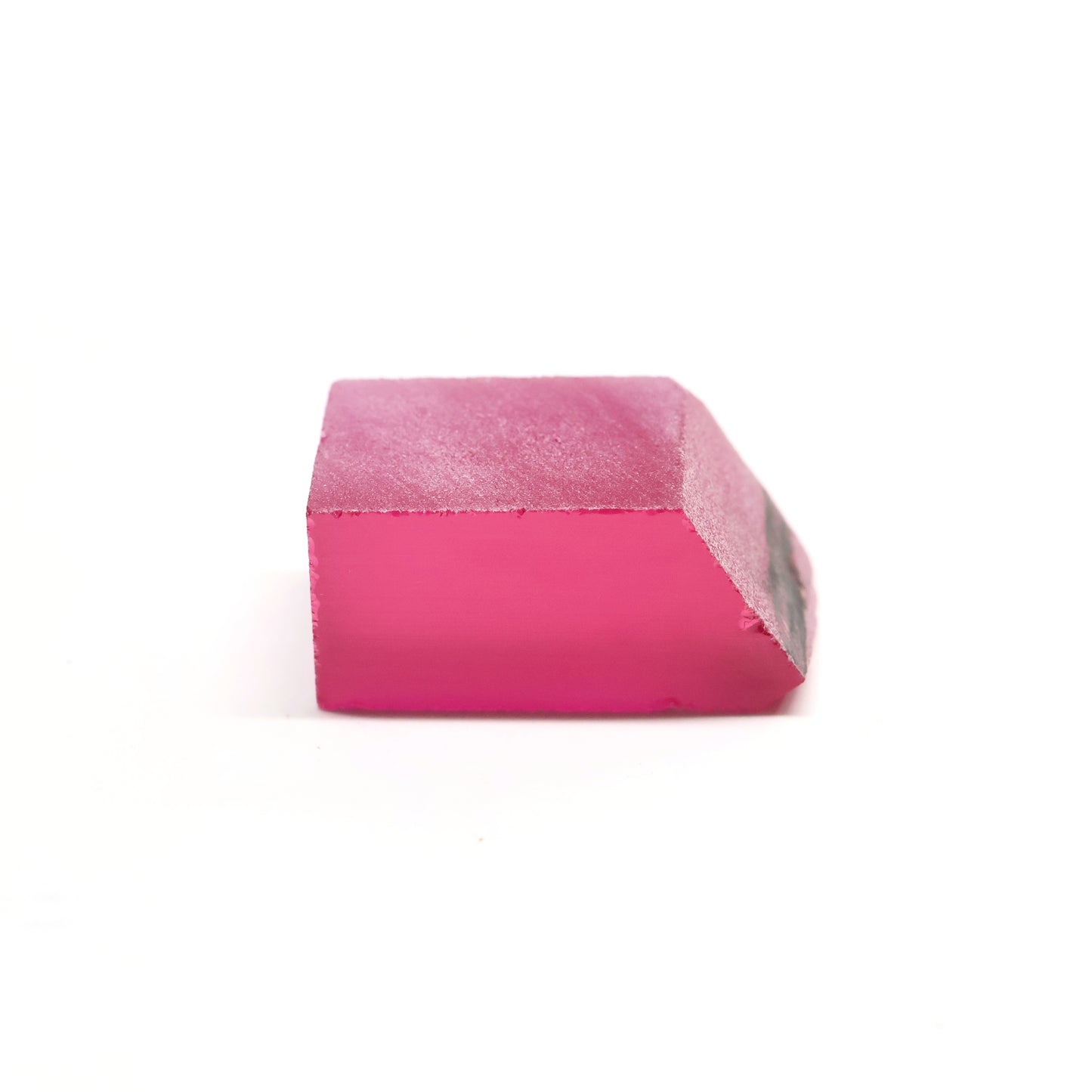 Titanium Pink Czochralski Pulled Sapphire - Grade A - Faceting Rough