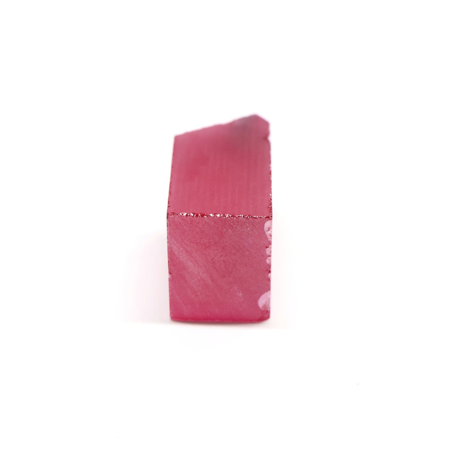 Titanium Pink Czochralski Pulled Sapphire - Grade A - Faceting Rough