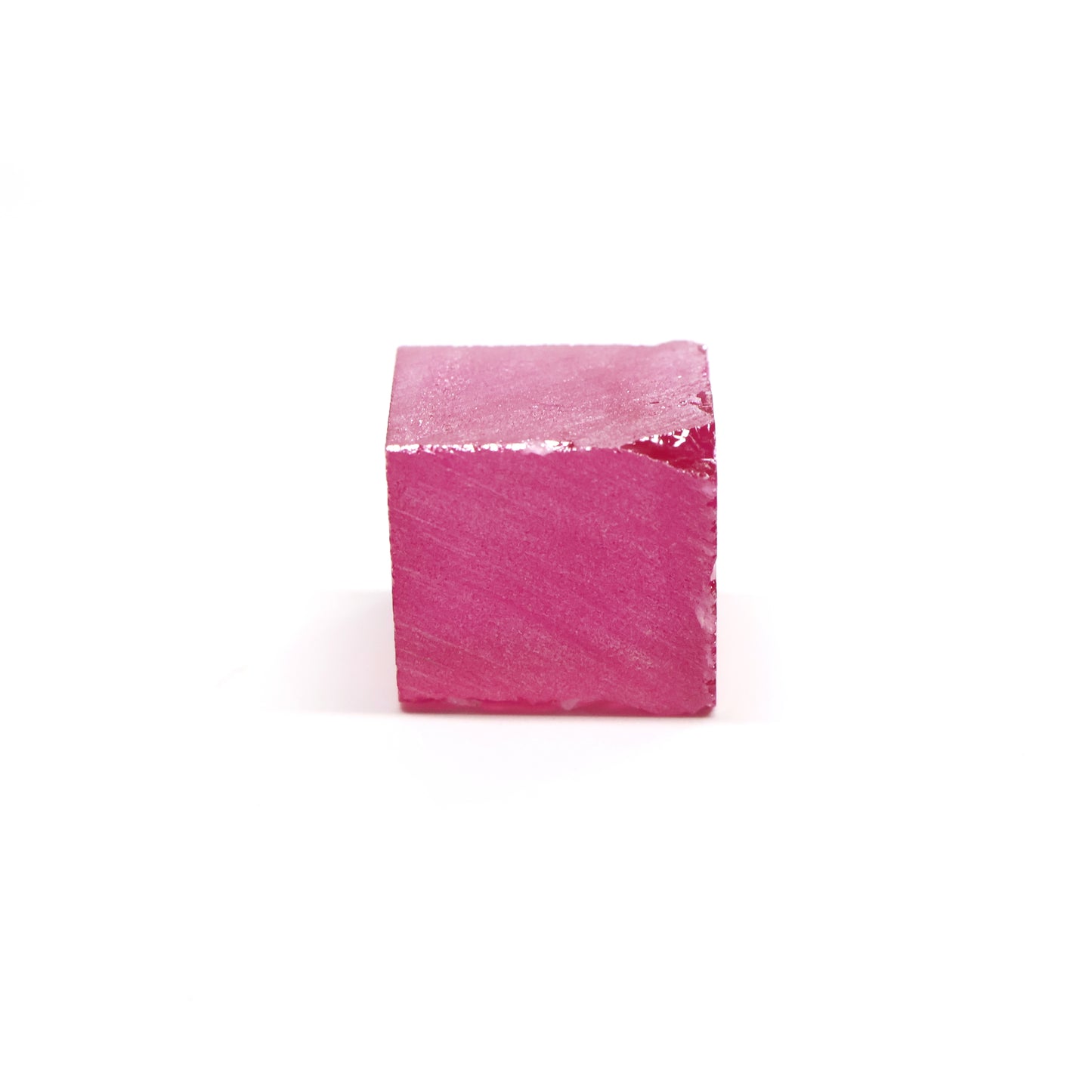Titanium Pink Czochralski Pulled Sapphire - Grade A - Faceting Rough