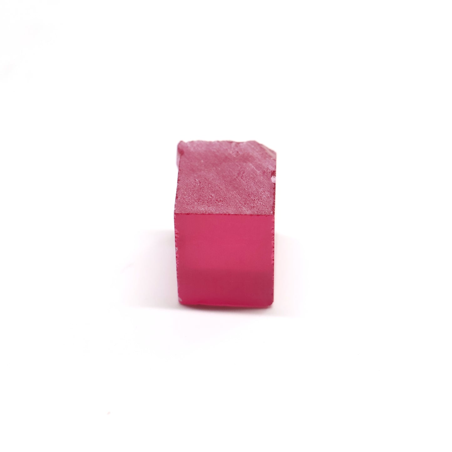 Titanium Pink Czochralski Pulled Sapphire - Grade A - Faceting Rough