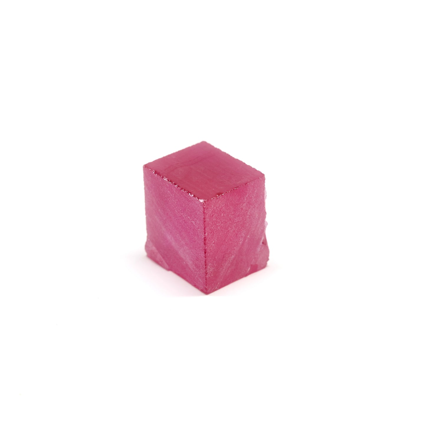 Titanium Pink Czochralski Pulled Sapphire - Grade A - Faceting Rough