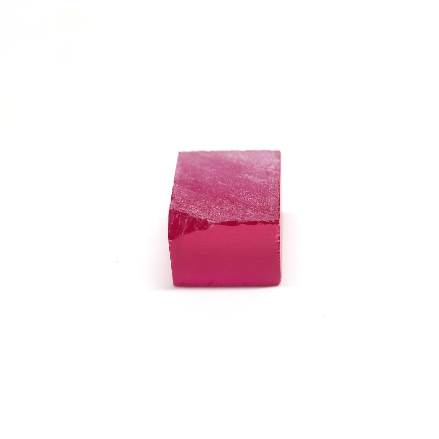 Titanium Pink Czochralski Pulled Sapphire - Grade A - Faceting Rough