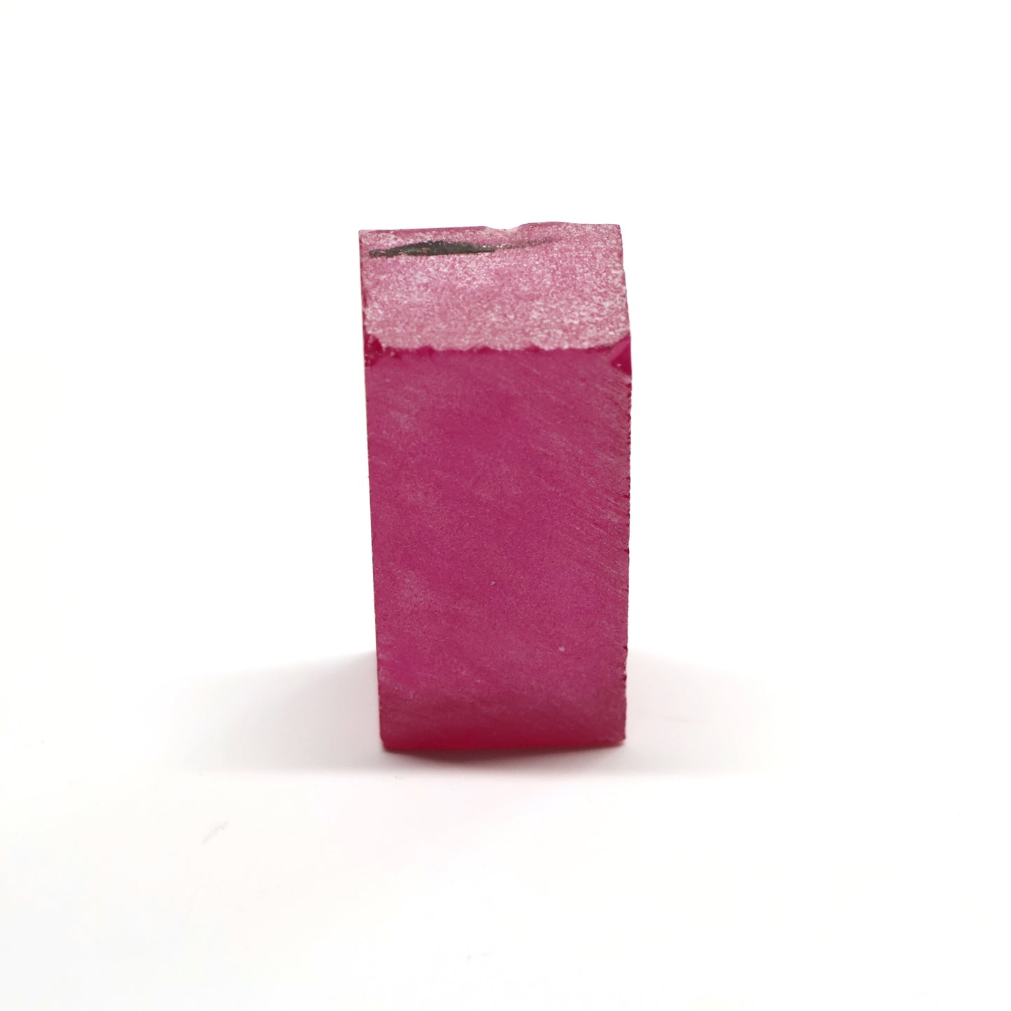 Titanium Pink Czochralski Pulled Sapphire - Grade A - Faceting Rough